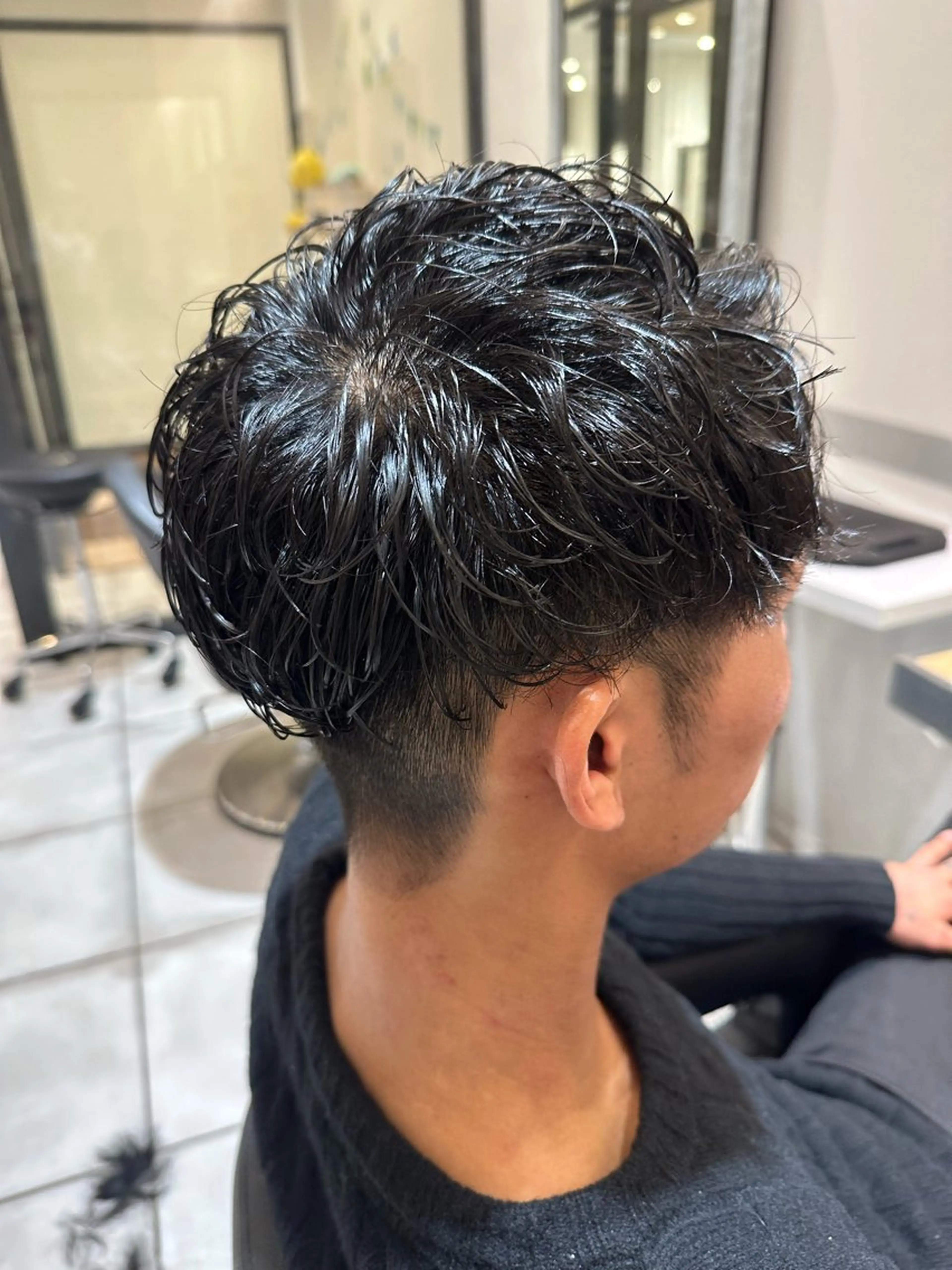 カット➕ツイストorスパイラルパーマ🧑‍🦱➕クイックトリートメント⭐️の写真