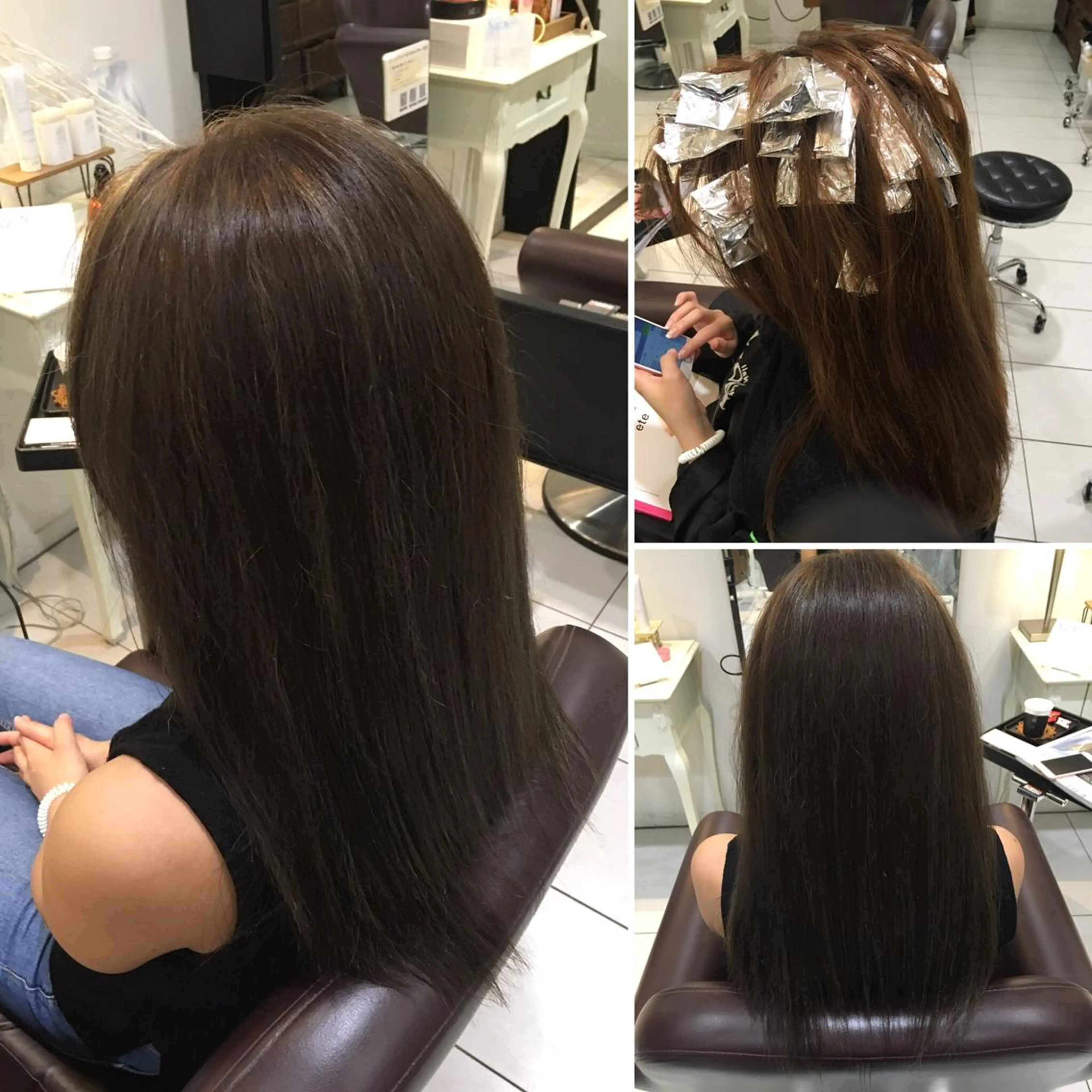 ロング カラー ハイライトカラー ハイライト 【髪質改善】益田 直幸のヘアスタイル