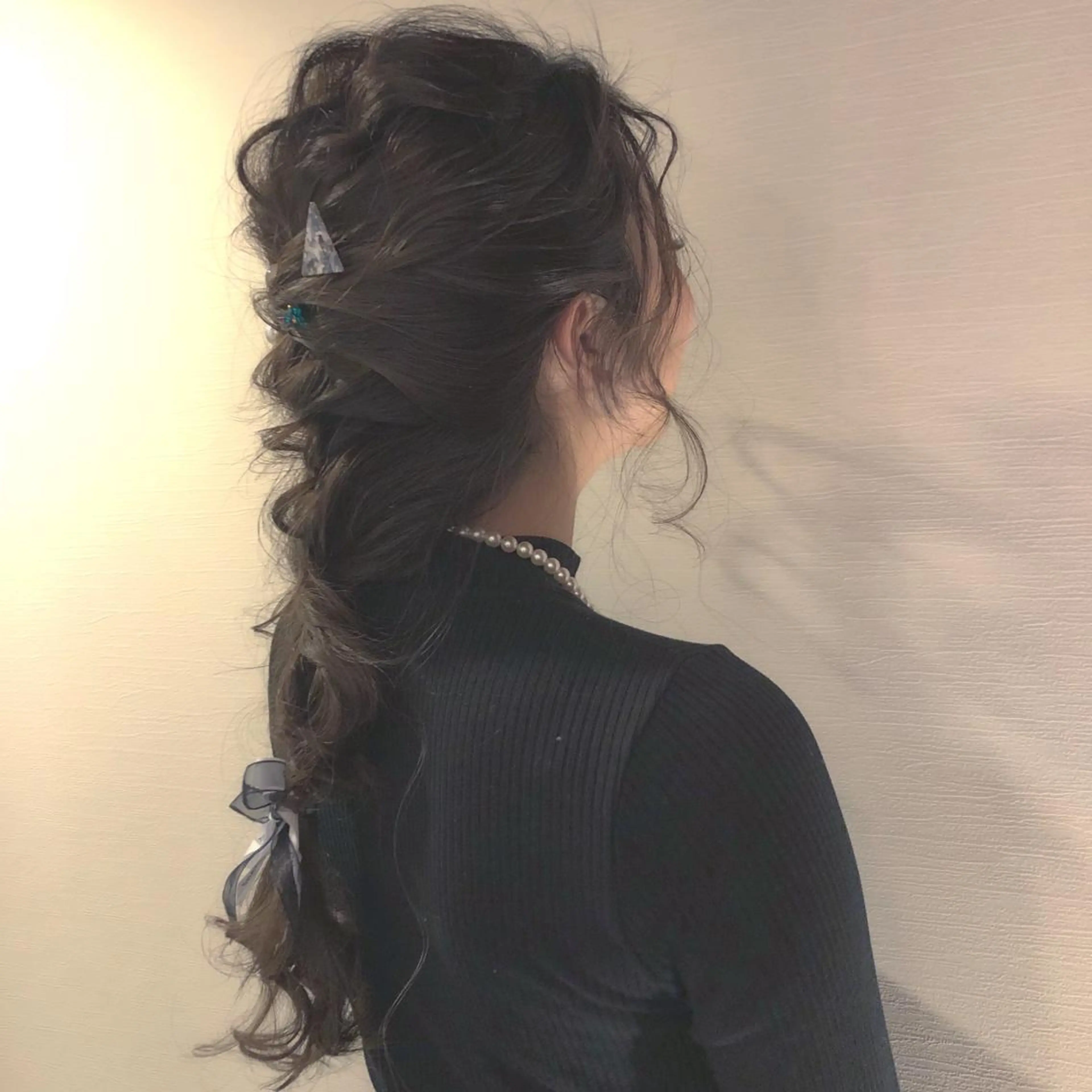 ロング ヘアアレンジ ORIKA 美容室のヘアスタイル