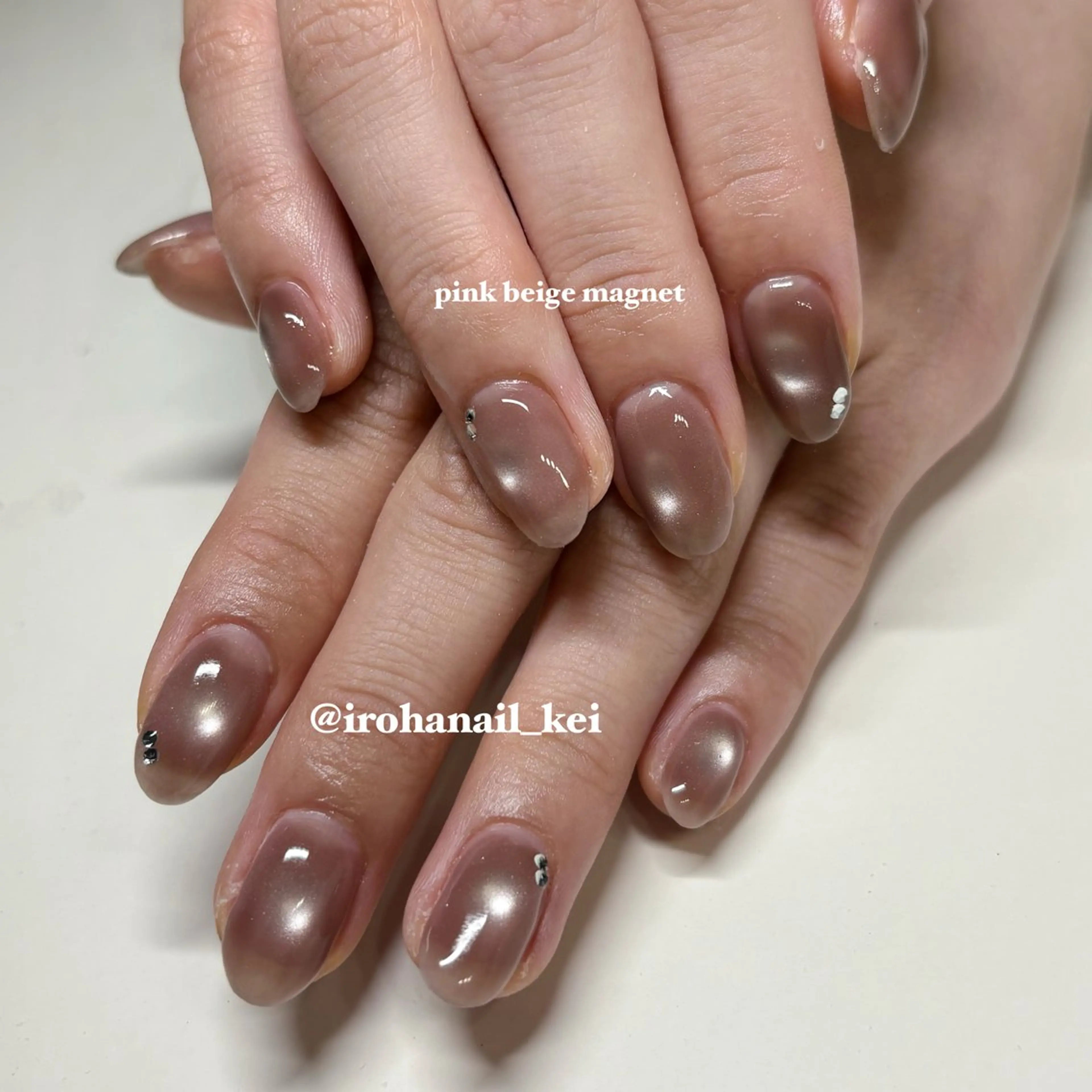 ネイル マグネットネイル IROHA NAIL_kei🐶のネイルデザイン