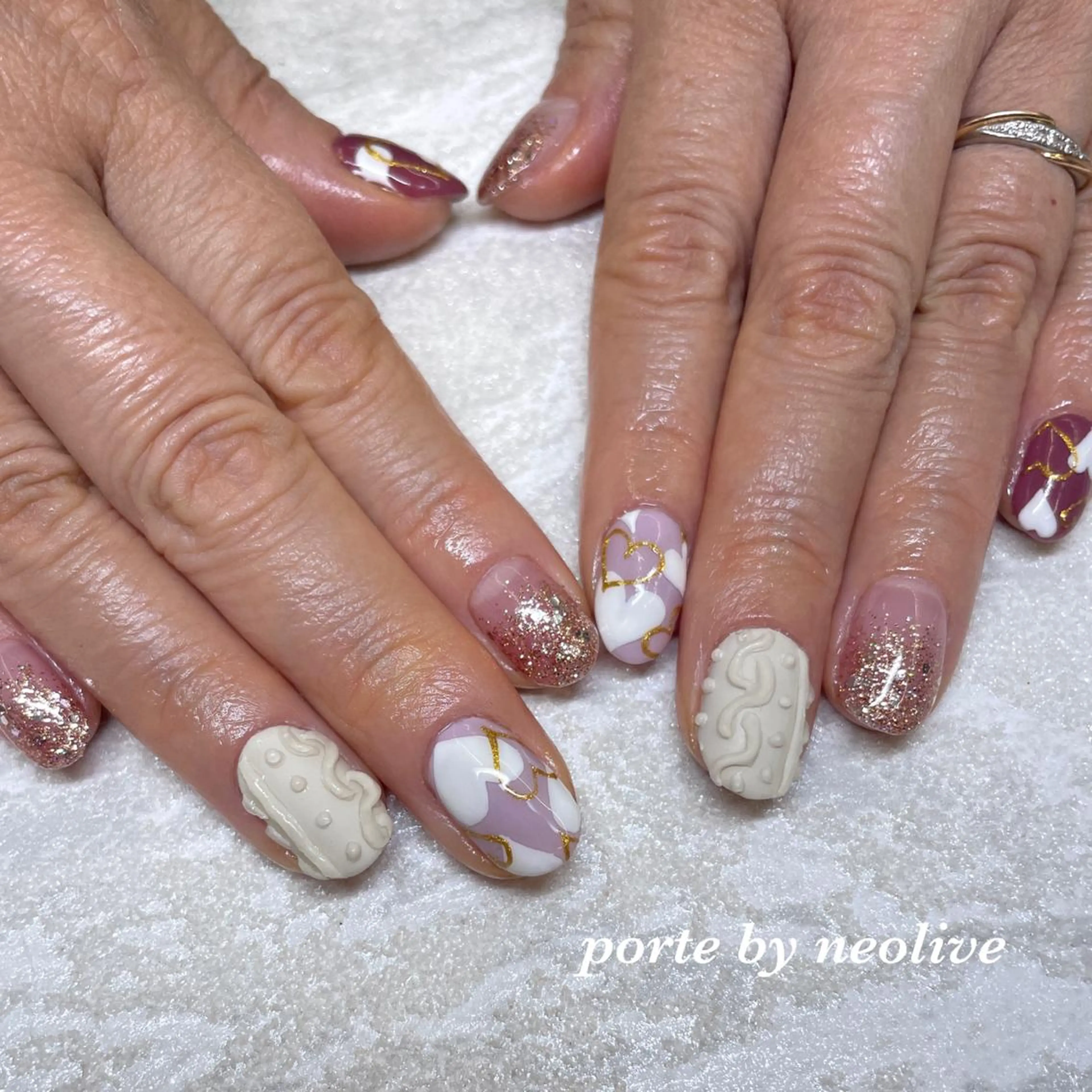 ネイル nail Eclat所属・志賀野 美喜のネイルデザイン