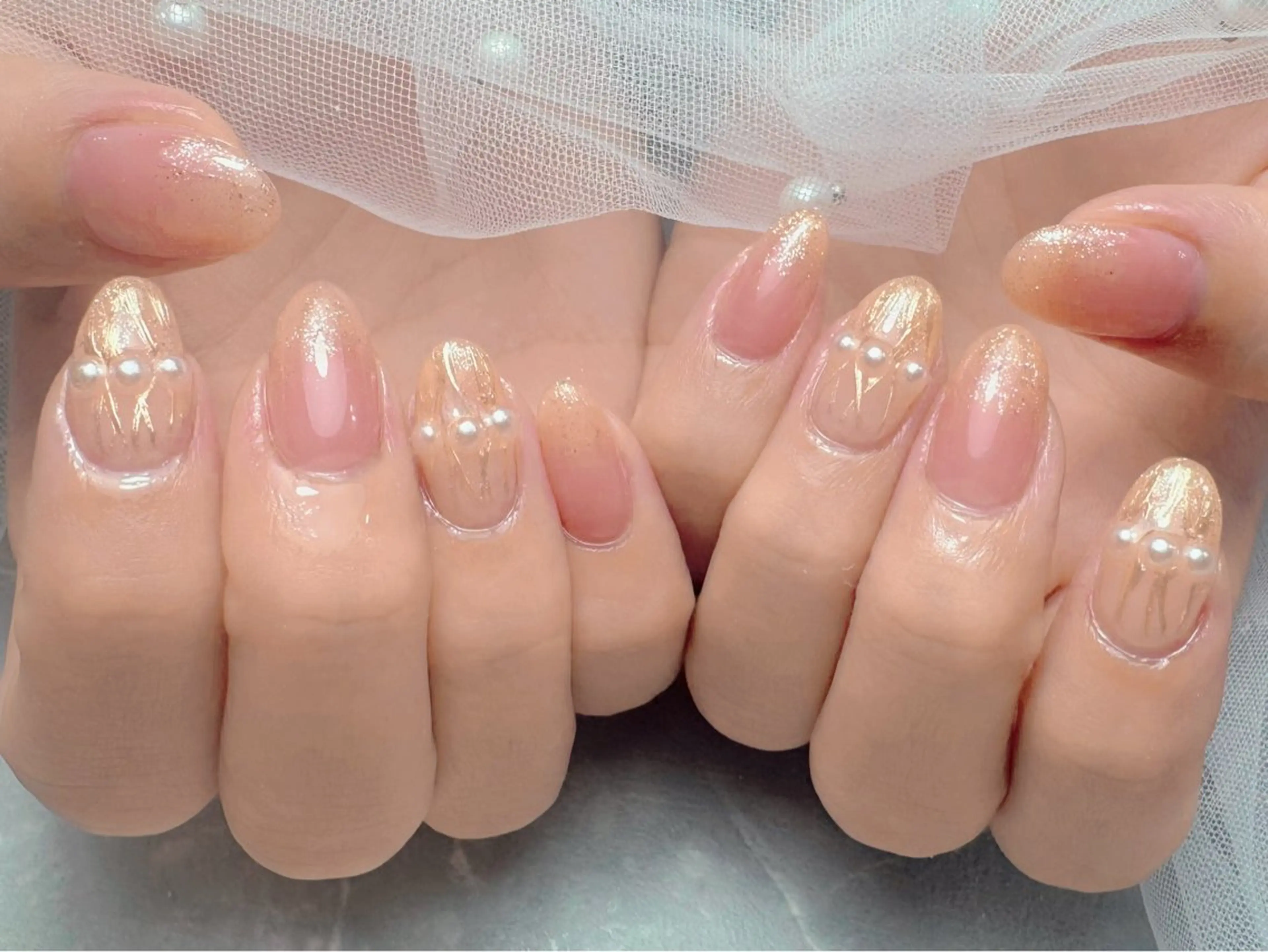 ネイル ハンドネイル マジックミラー所属・マジック ミラーのネイルデザイン