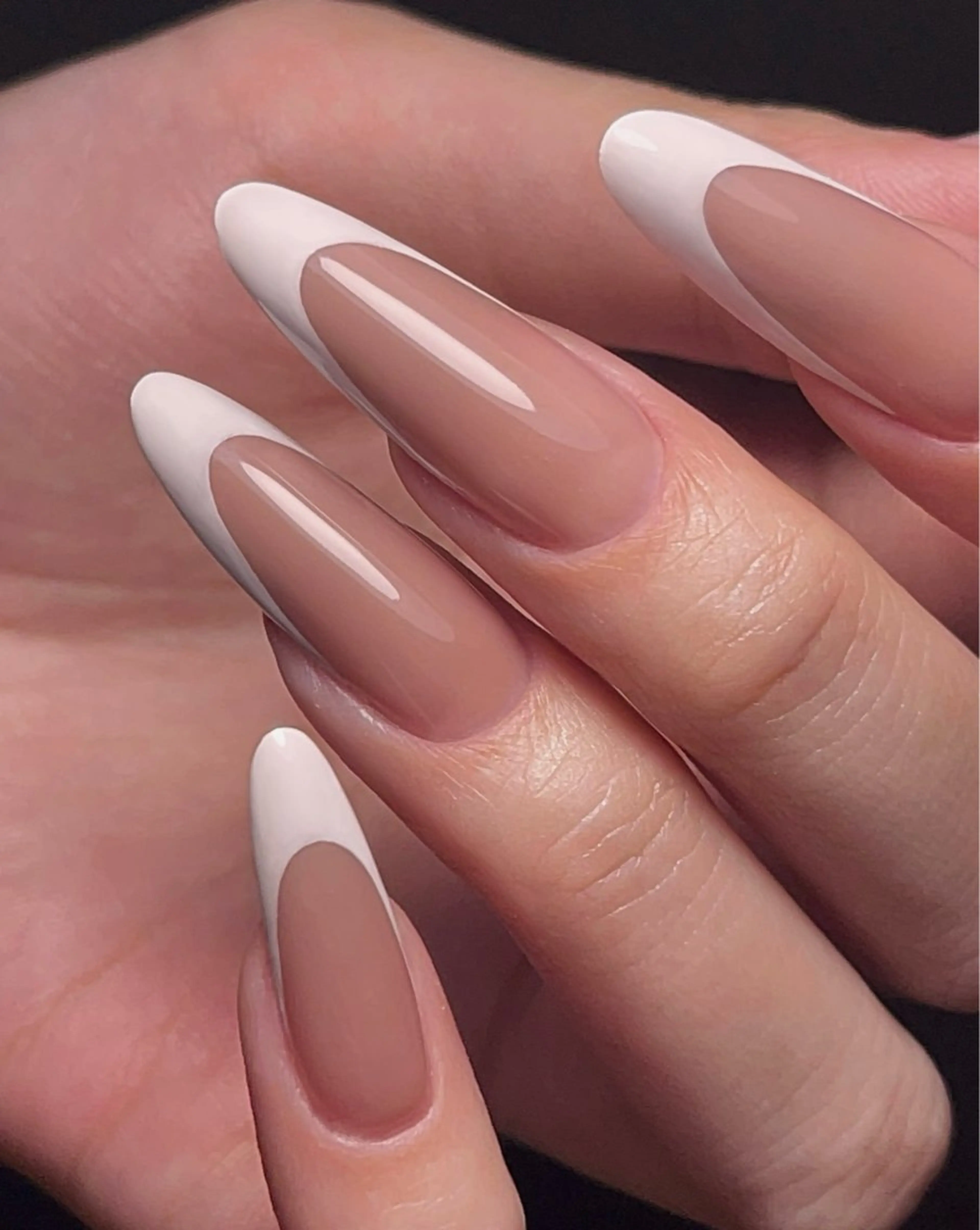 「長さだし」フレンチ💅初回オフ無料¥7990の写真