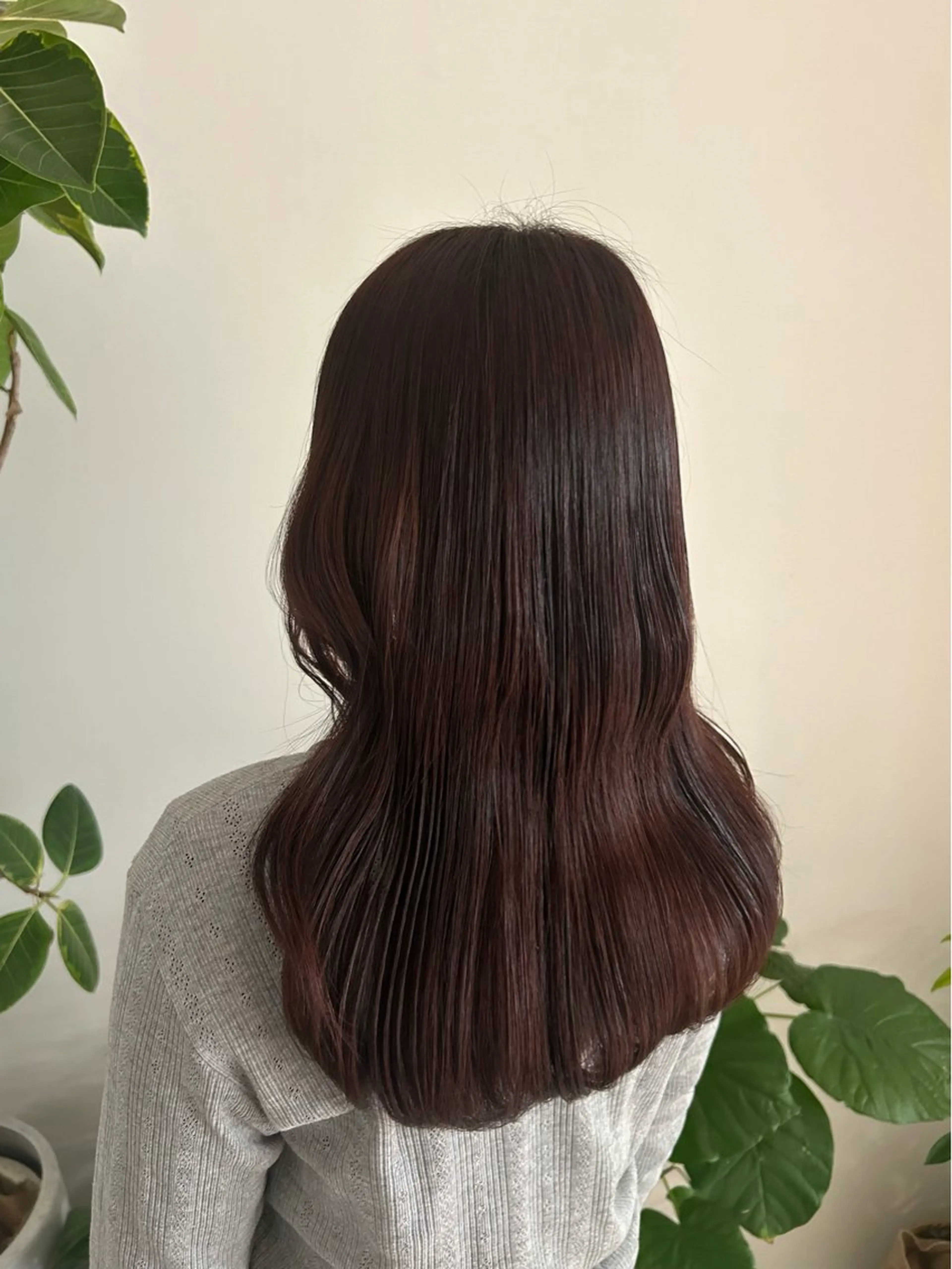 ロング ヘアカラー FILMS haru 暖色カラーのヘアスタイル