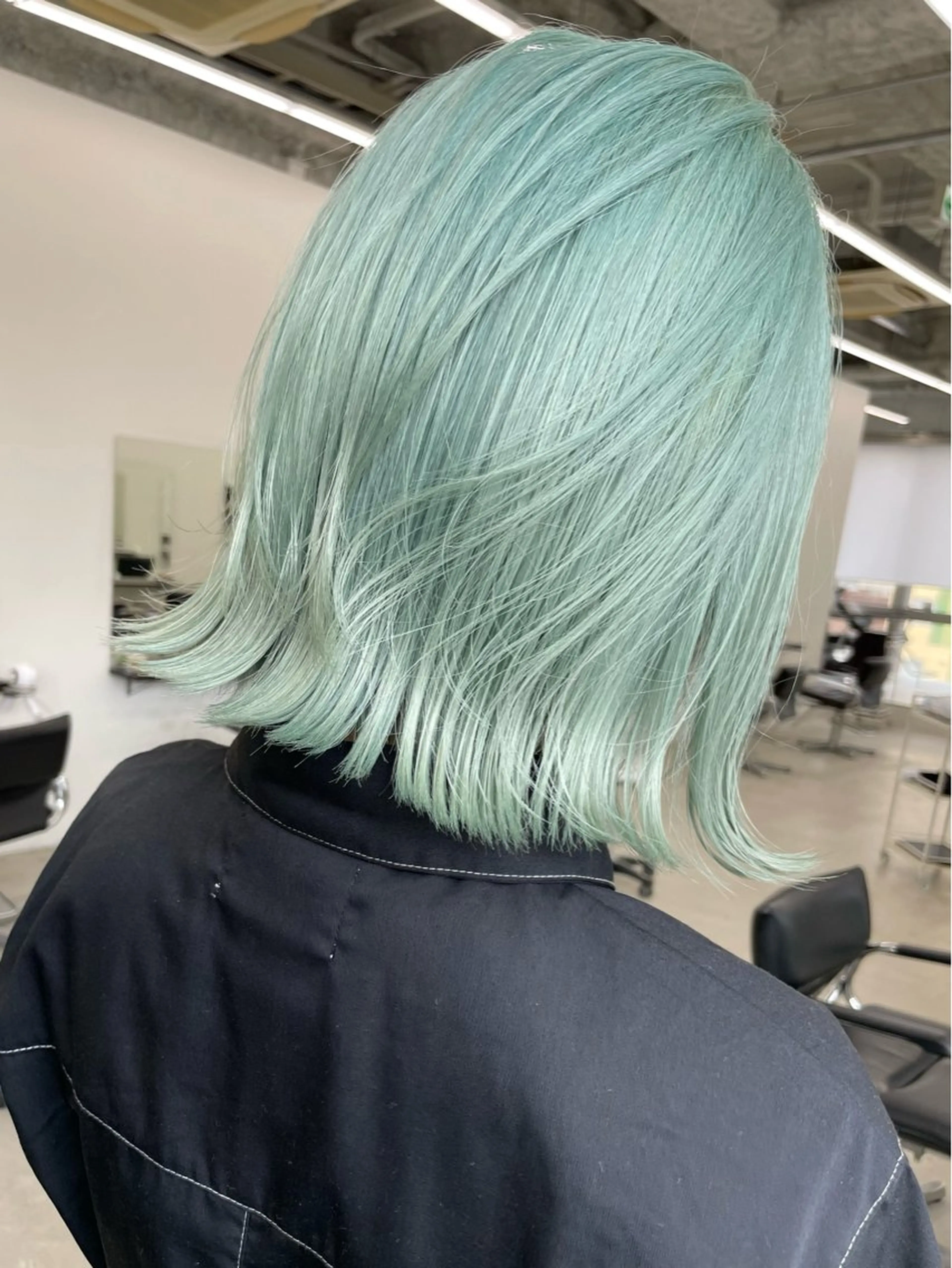 セミロング ヘアカラー 原田 瑠月のヘアスタイル
