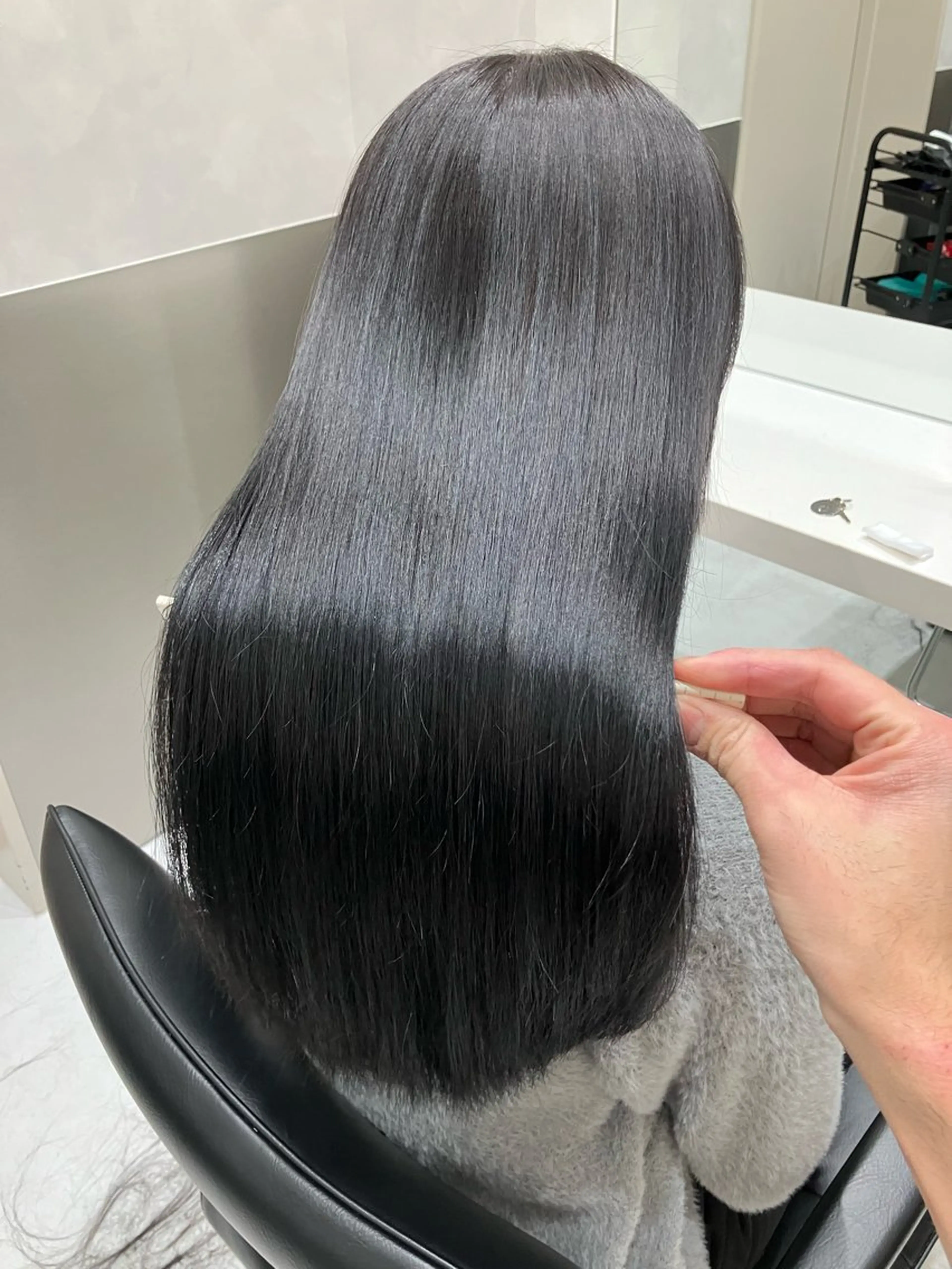 ロング カラー カット ヘアカラー トリートメント GO TODAY SHAIRE SALON原宿vita店舗所属・🩷完全マンツーマン 💖ASAHIのヘアスタイル