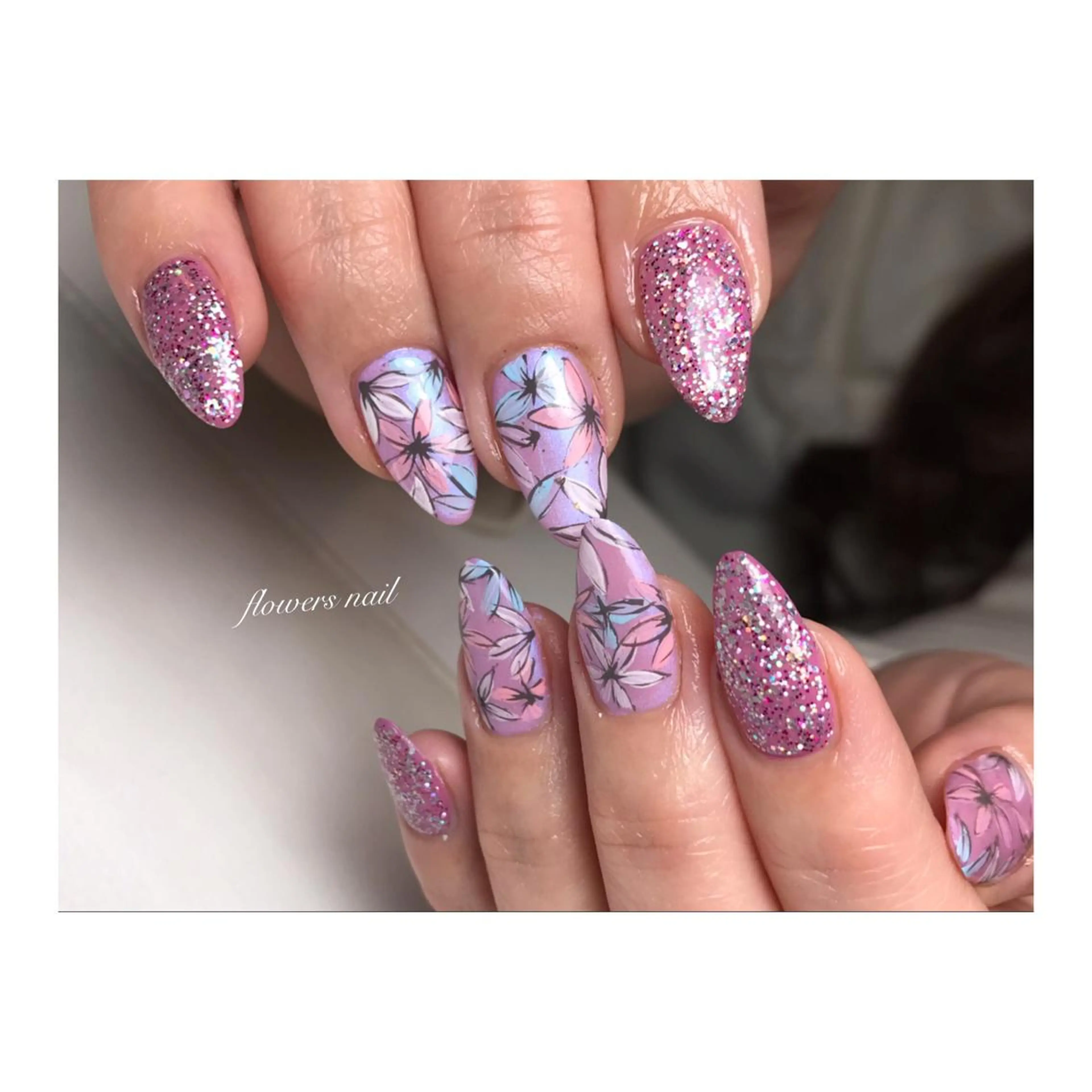 ネイル 春ネイル flowers nailのネイルデザイン