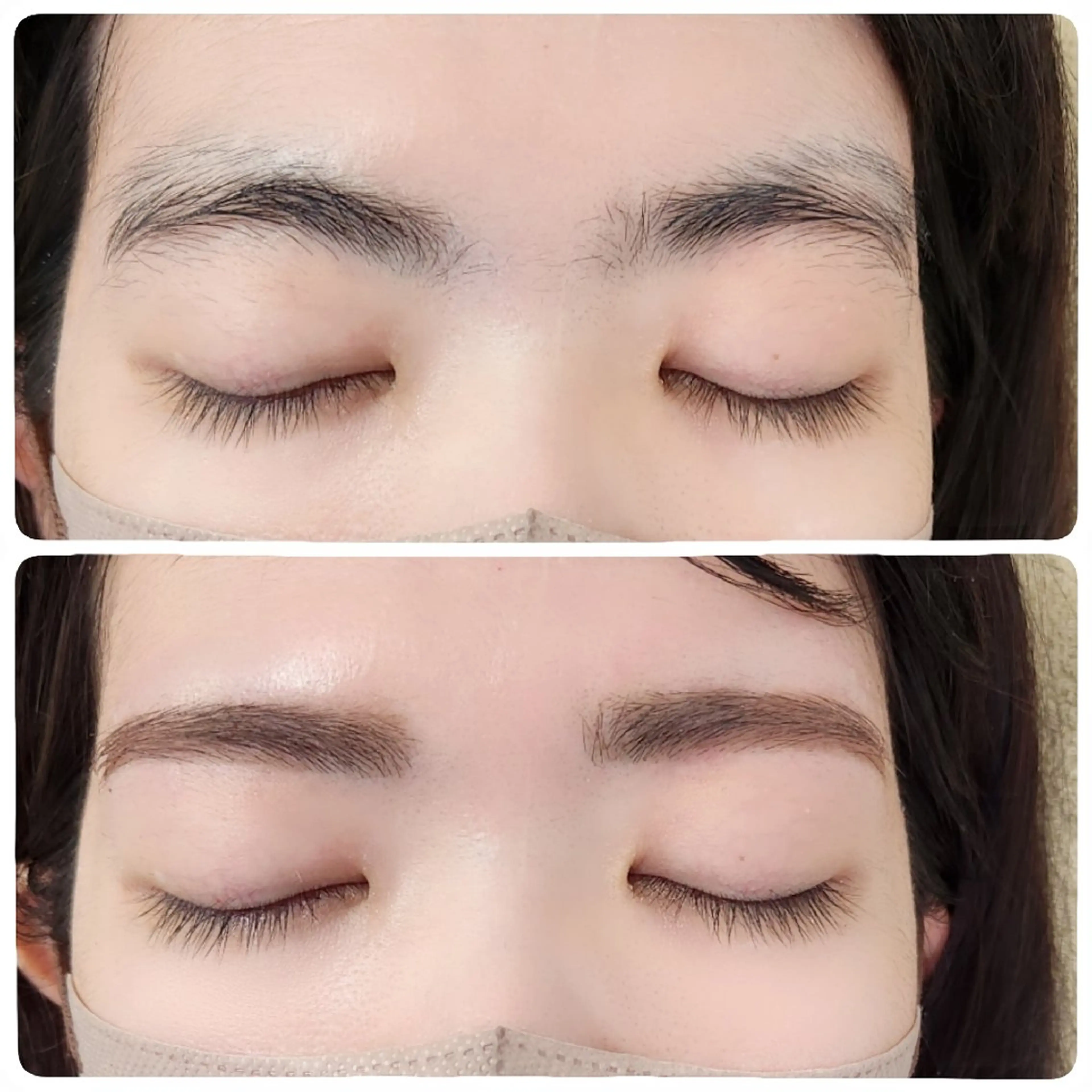 アイブロウ 眉毛ワックス脱毛 ワックス脱毛 beautysalon ASHA所属・ASHA ikumiのマツエク・マツパデザイン