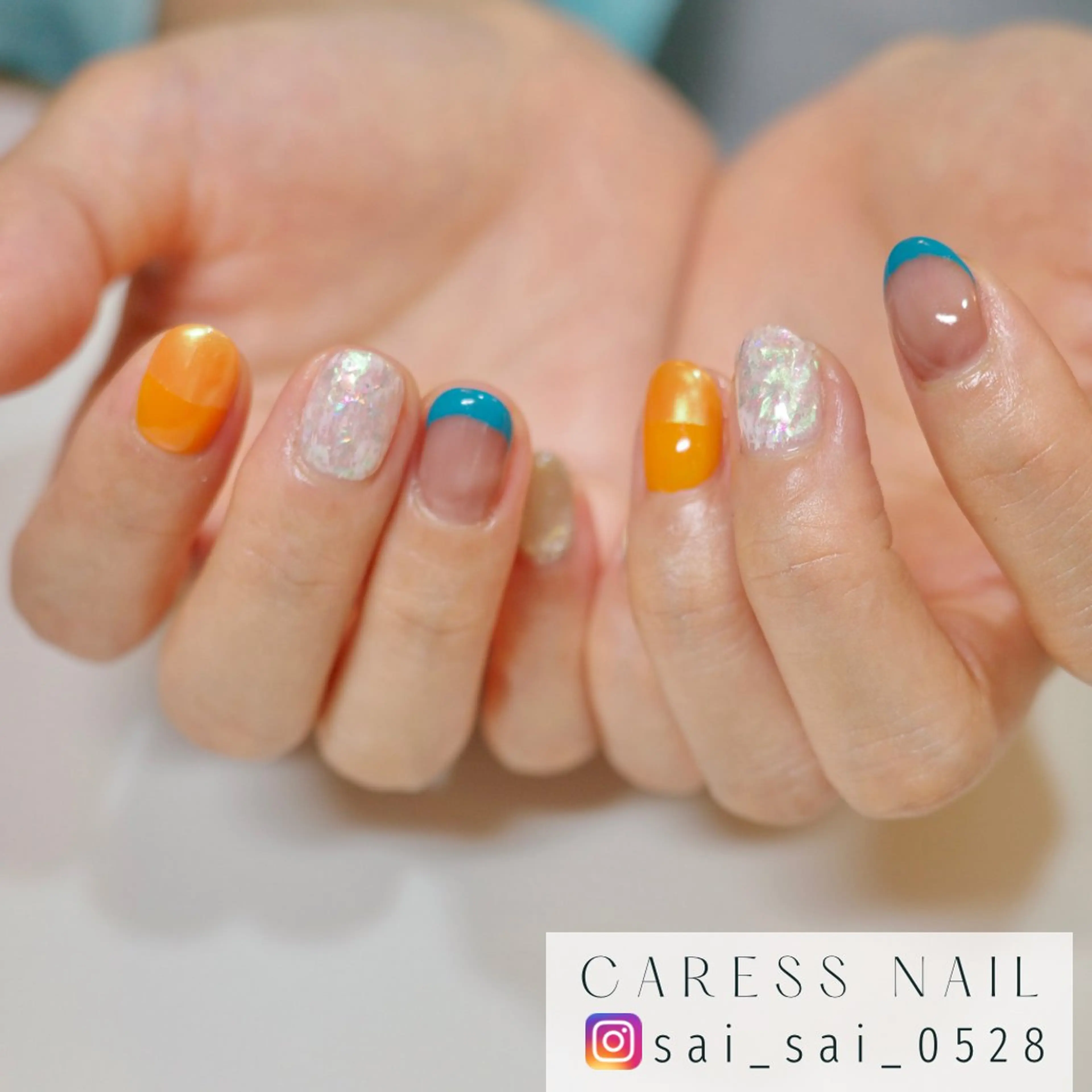 ネイル caress  nail カレスネイル　代々木上原所属・カレスネイル さいのネイルデザイン