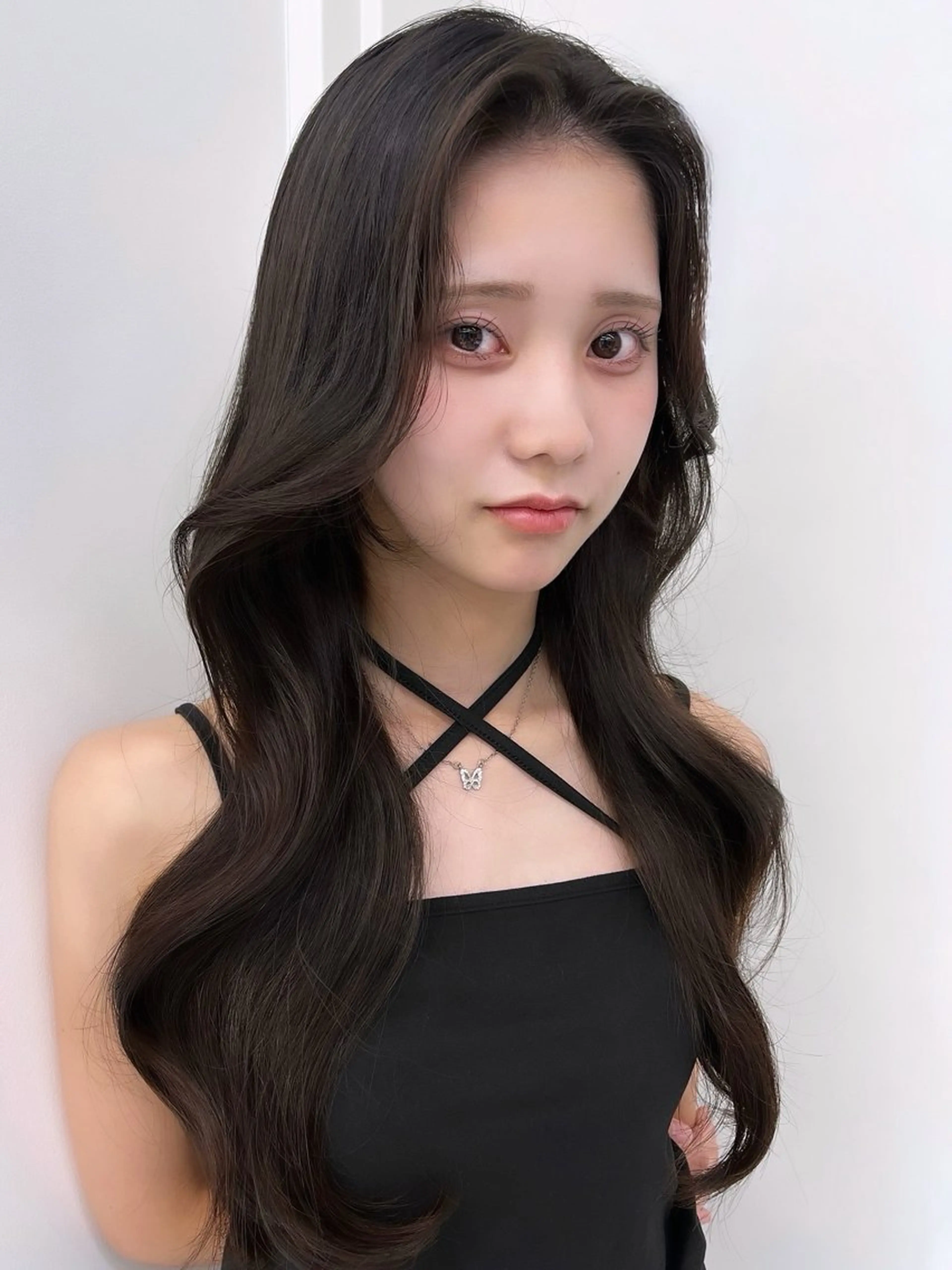 ロング カラー 透明感カラー くびれヘア ヘアカラー 艶髪/ハイトーン🍓 /渋谷/Masakiのヘアスタイル
