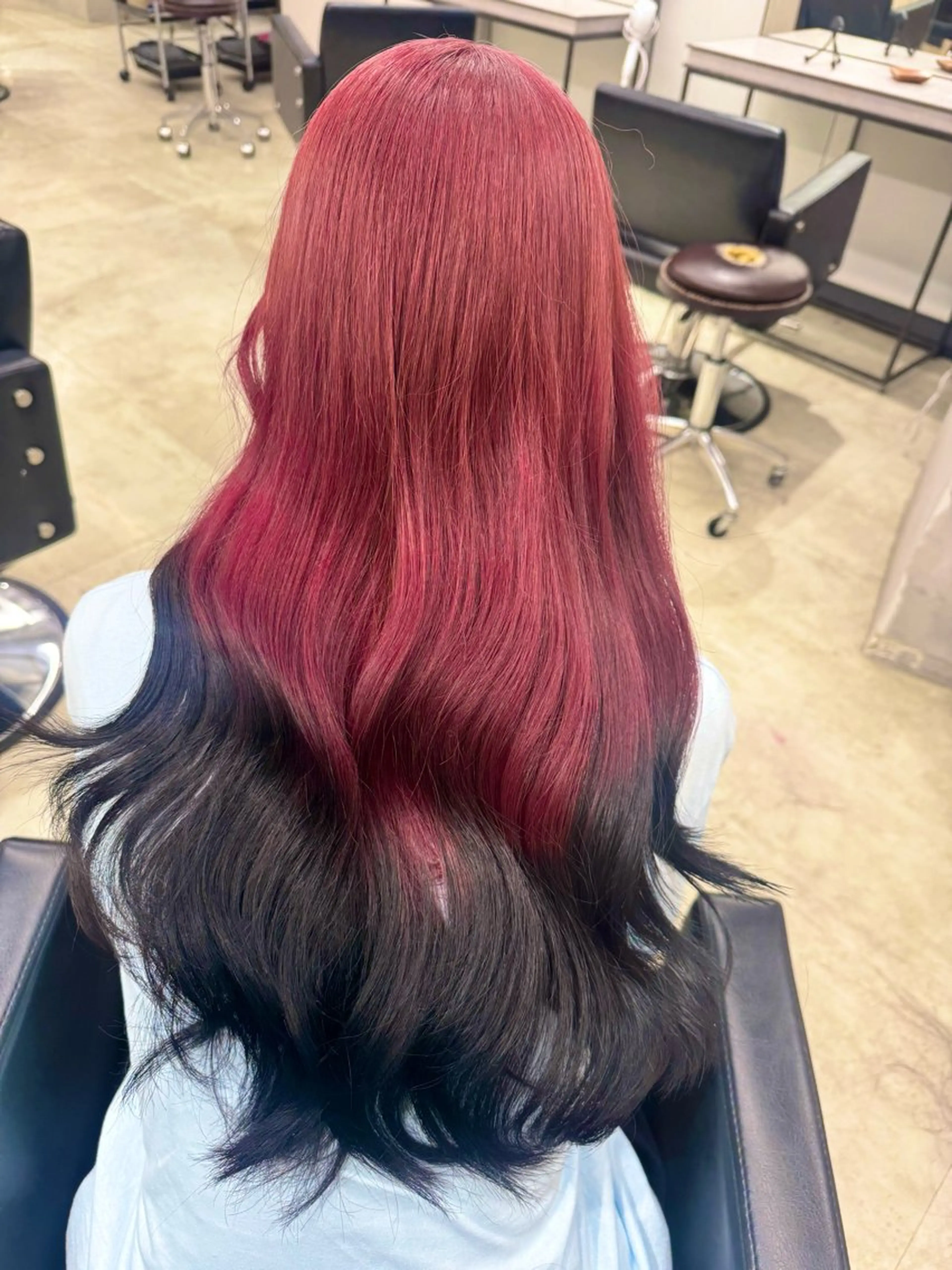 カラー ピンクカラー レッドカラー カット ヘアカラー トリートメント 透明感カラー✨艶髪 制作🌱山根あゆみのヘアスタイル