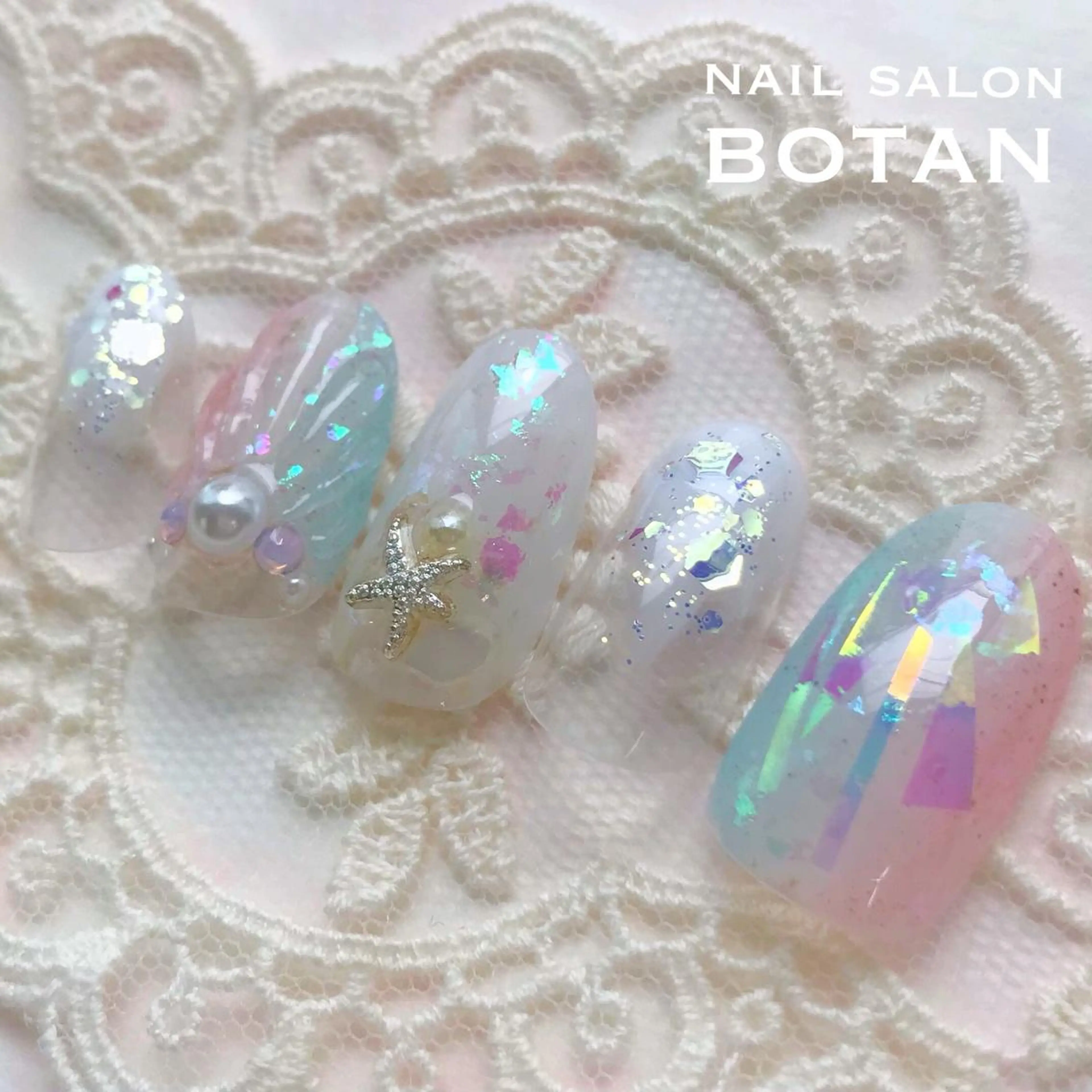 ネイル ハンドネイル NAIL SALON BOTANのネイルデザイン