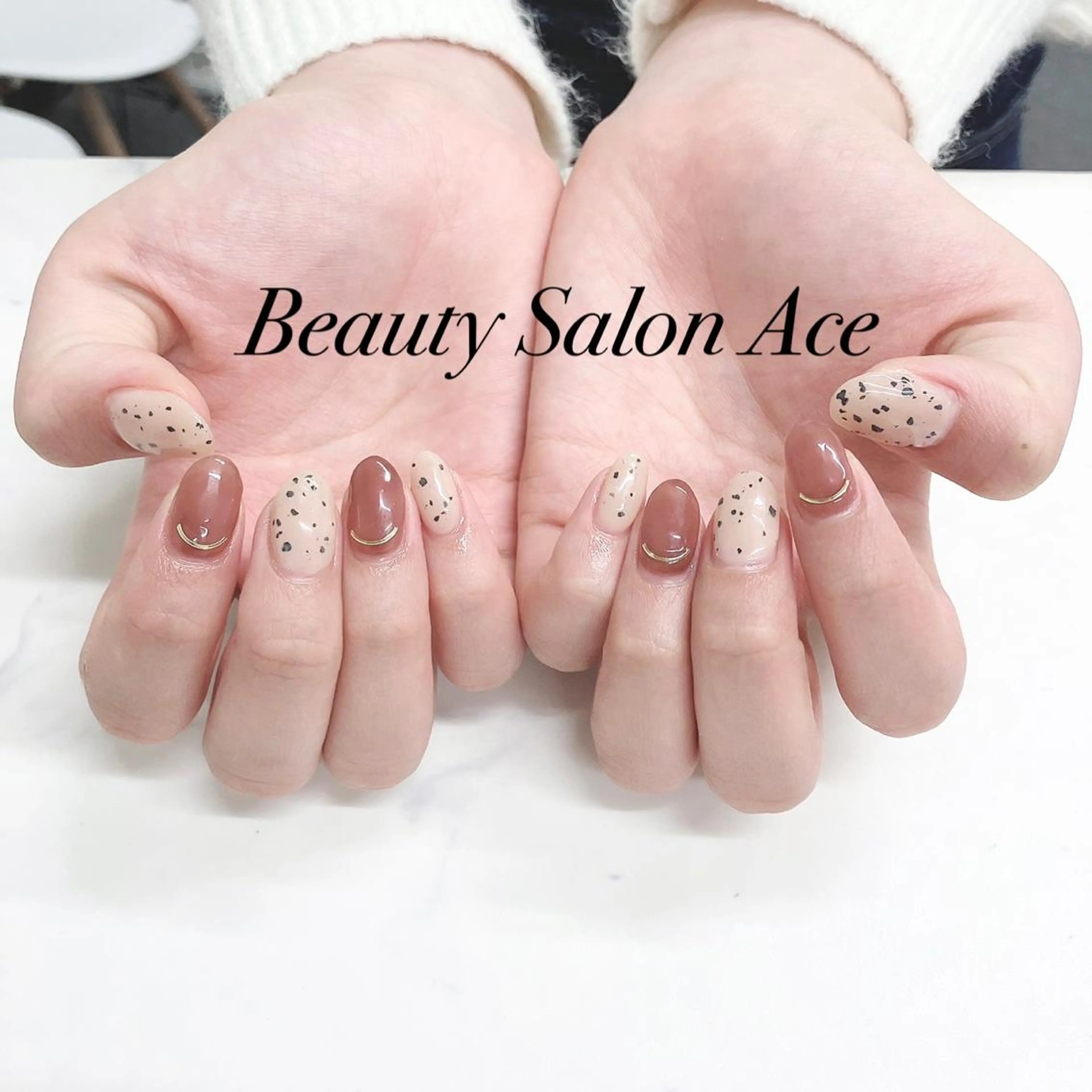 ネイル メンズネイル ハンドネイル ハンドケア Beauty Salon Ace（ネイルサロン　エース）所属・池袋フィルイン Ace♡長さだしのネイルデザイン