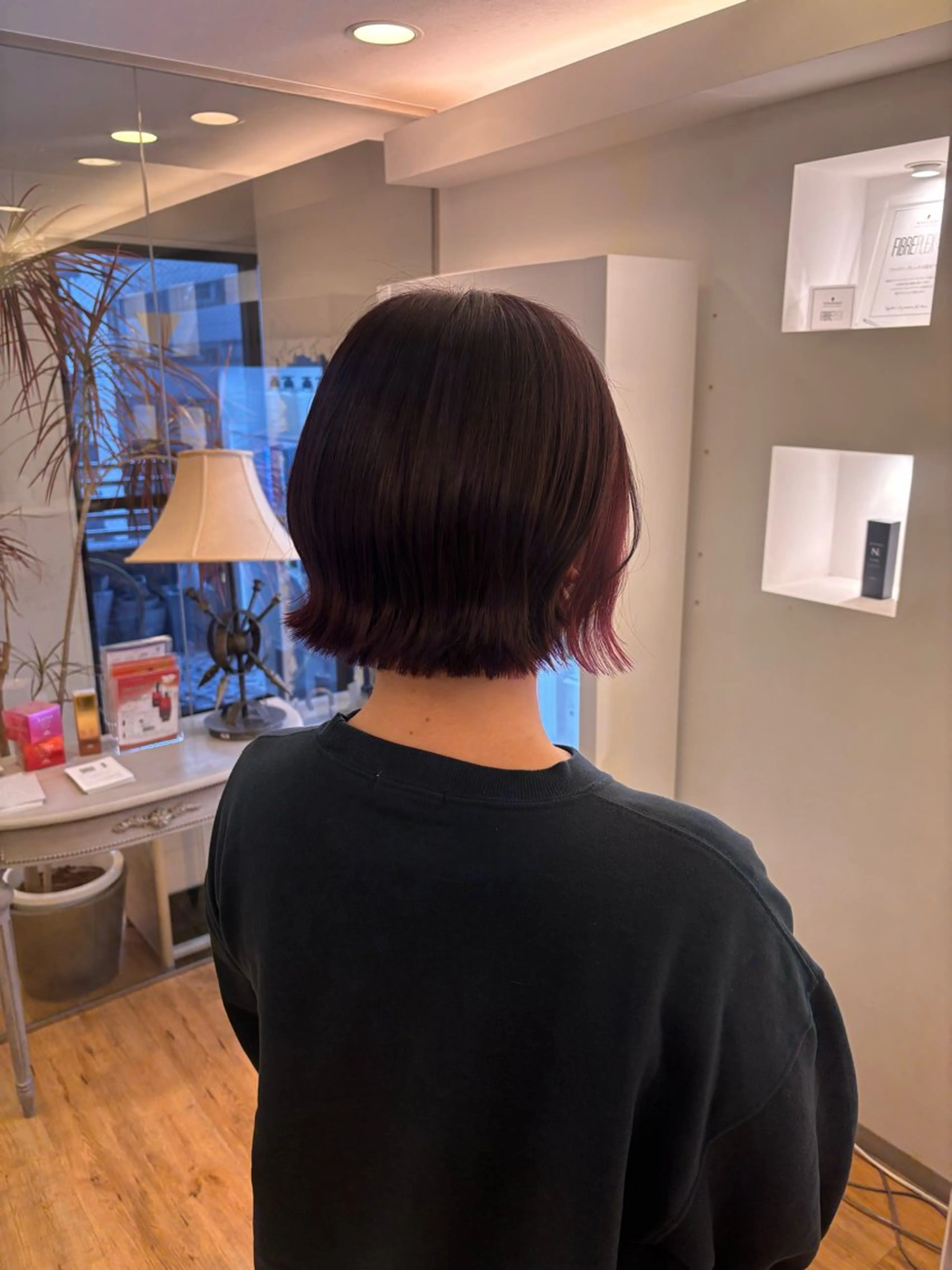 ショート カラー ヘアカラー カラーモデル募集✨ momokaのヘアスタイル