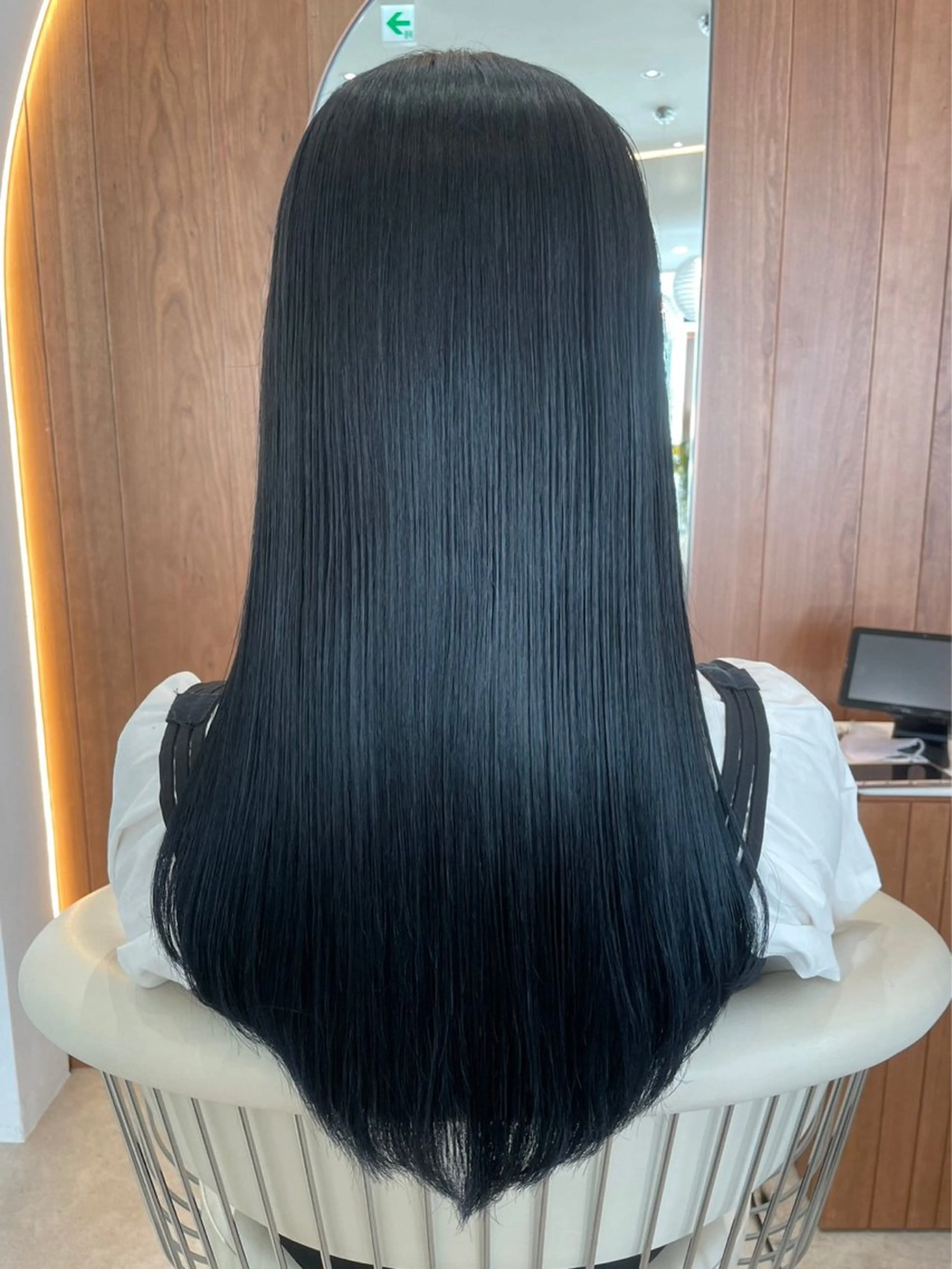 ロング カラー 透明感カラー 髪質改善 トリートメント ヘアカラー 韓国ヘア顔周りカット そーた/渋谷駅のヘアスタイル