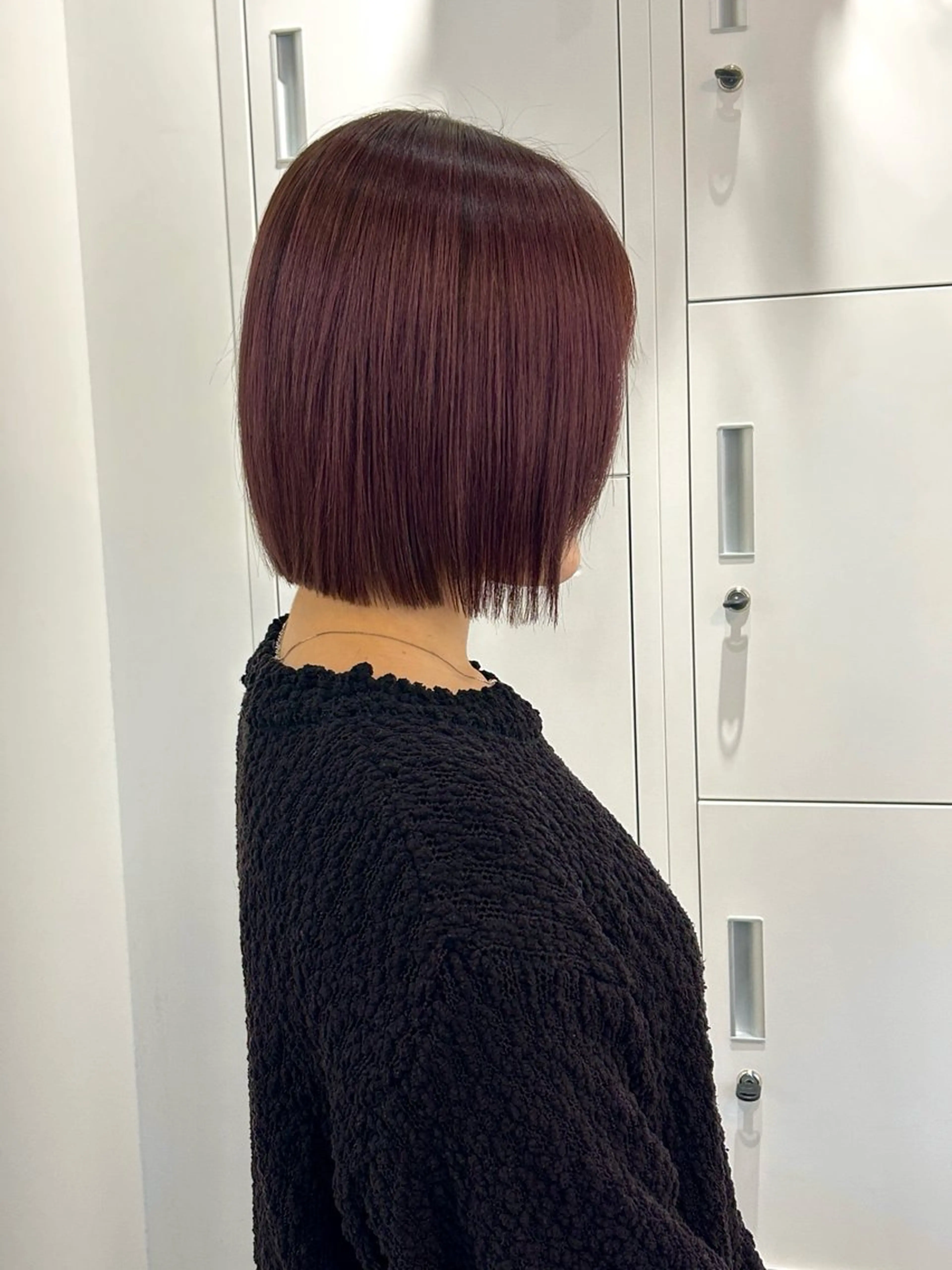 ミディアム 平山 千紗のヘアスタイル