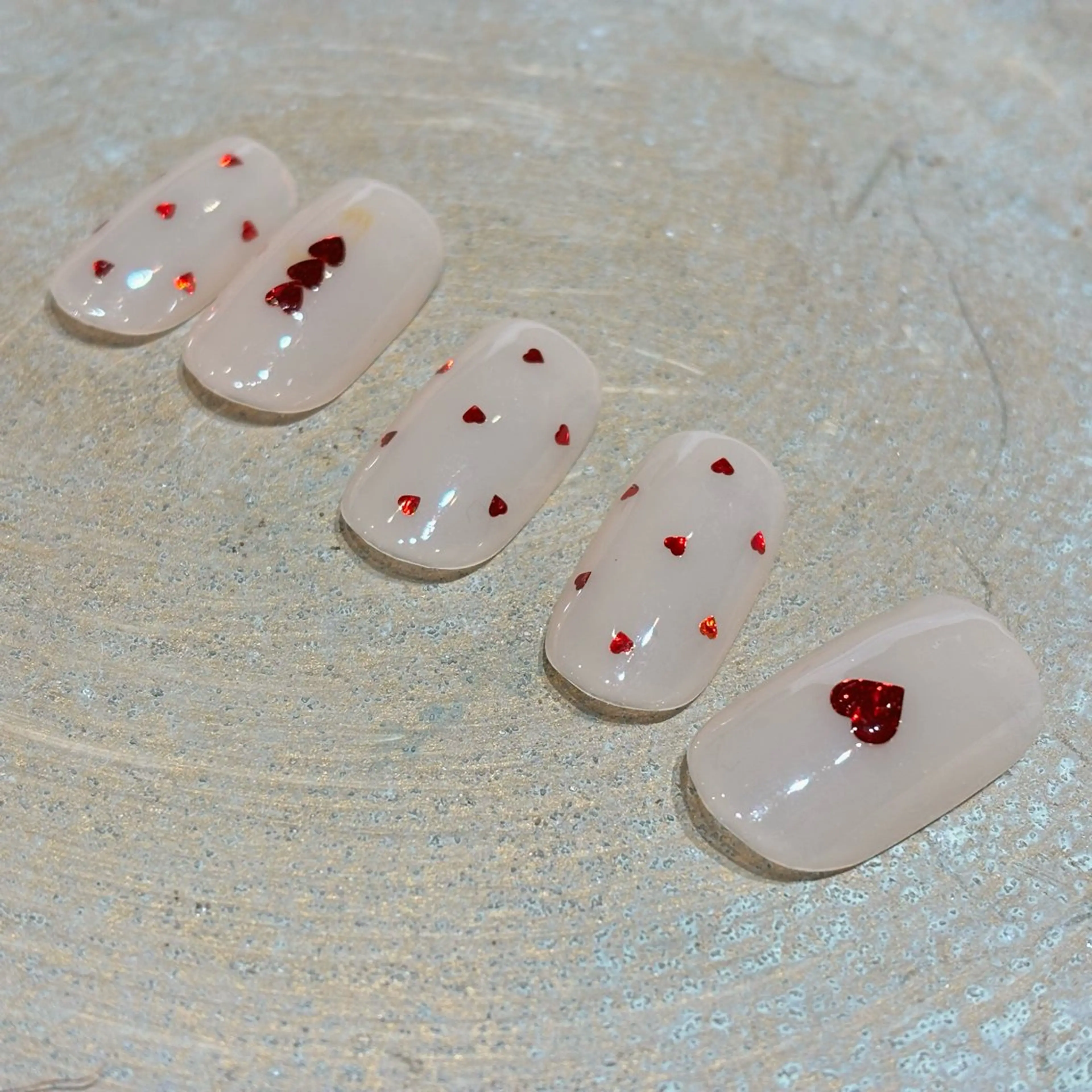 ネイル ハート 伊藤 貴恵のネイルデザイン