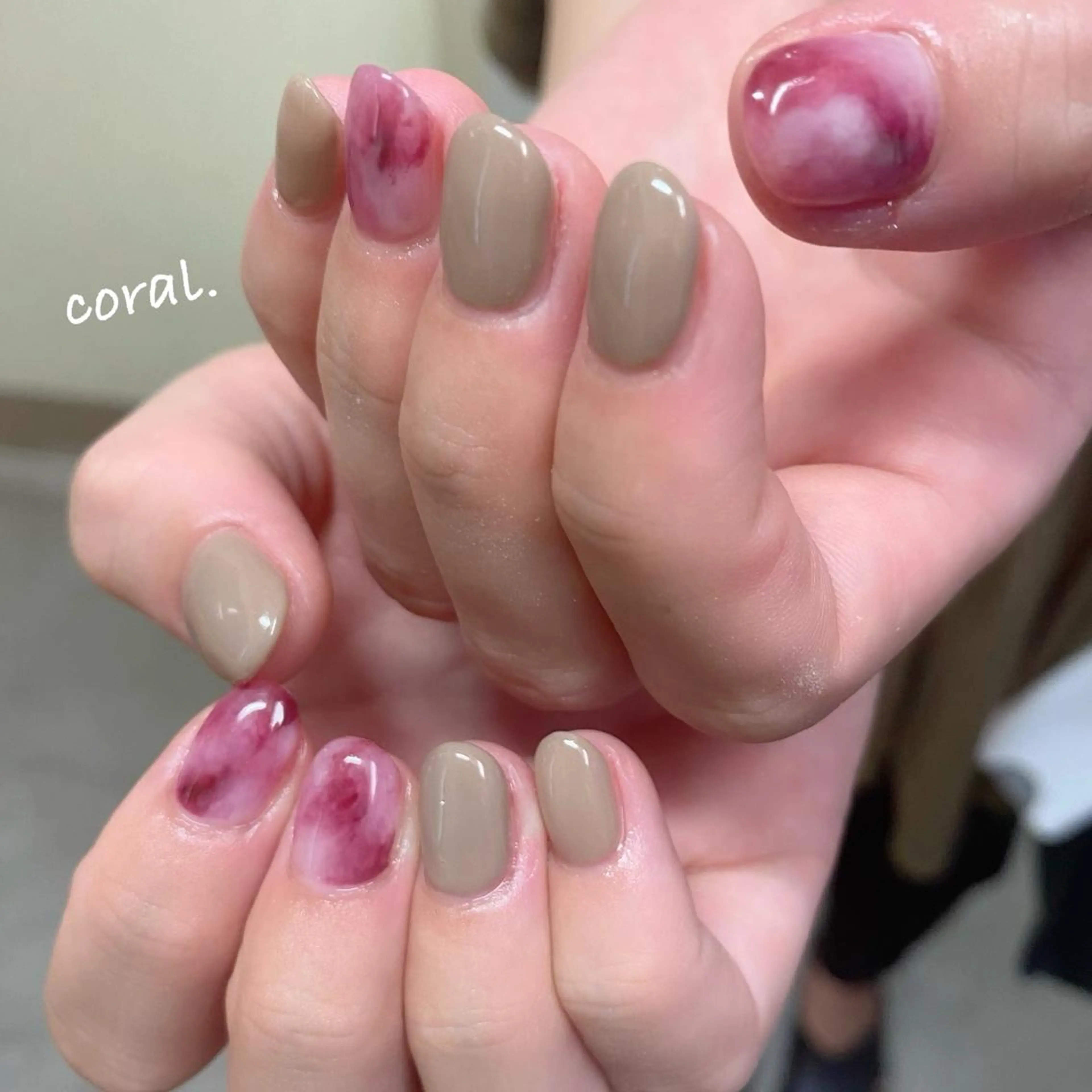 ネイル アートネイル ハンドネイル Olive nail salon所属・kawaguchi yukiのネイルデザイン