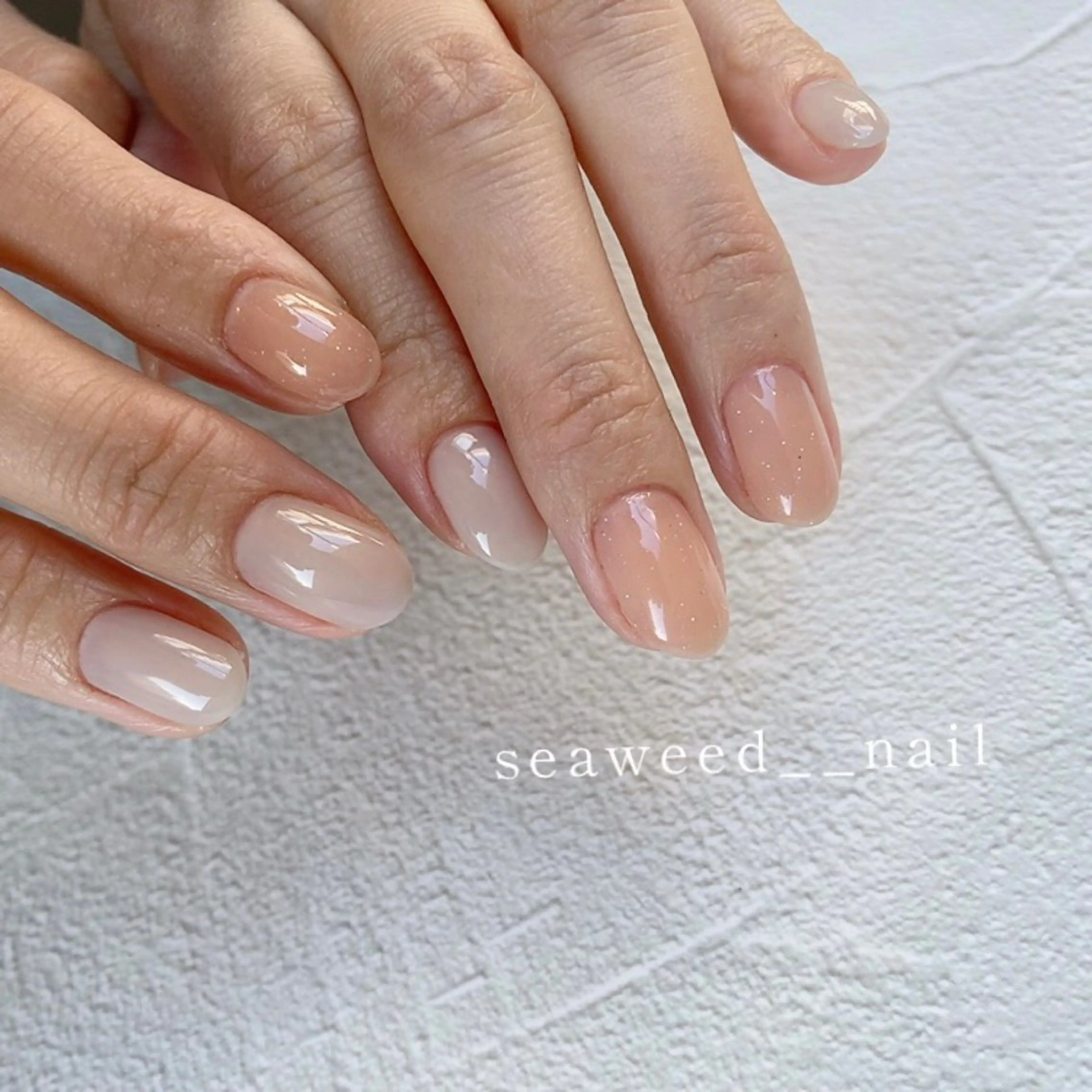ネイル ハンドネイル seaweed nailのネイルデザイン