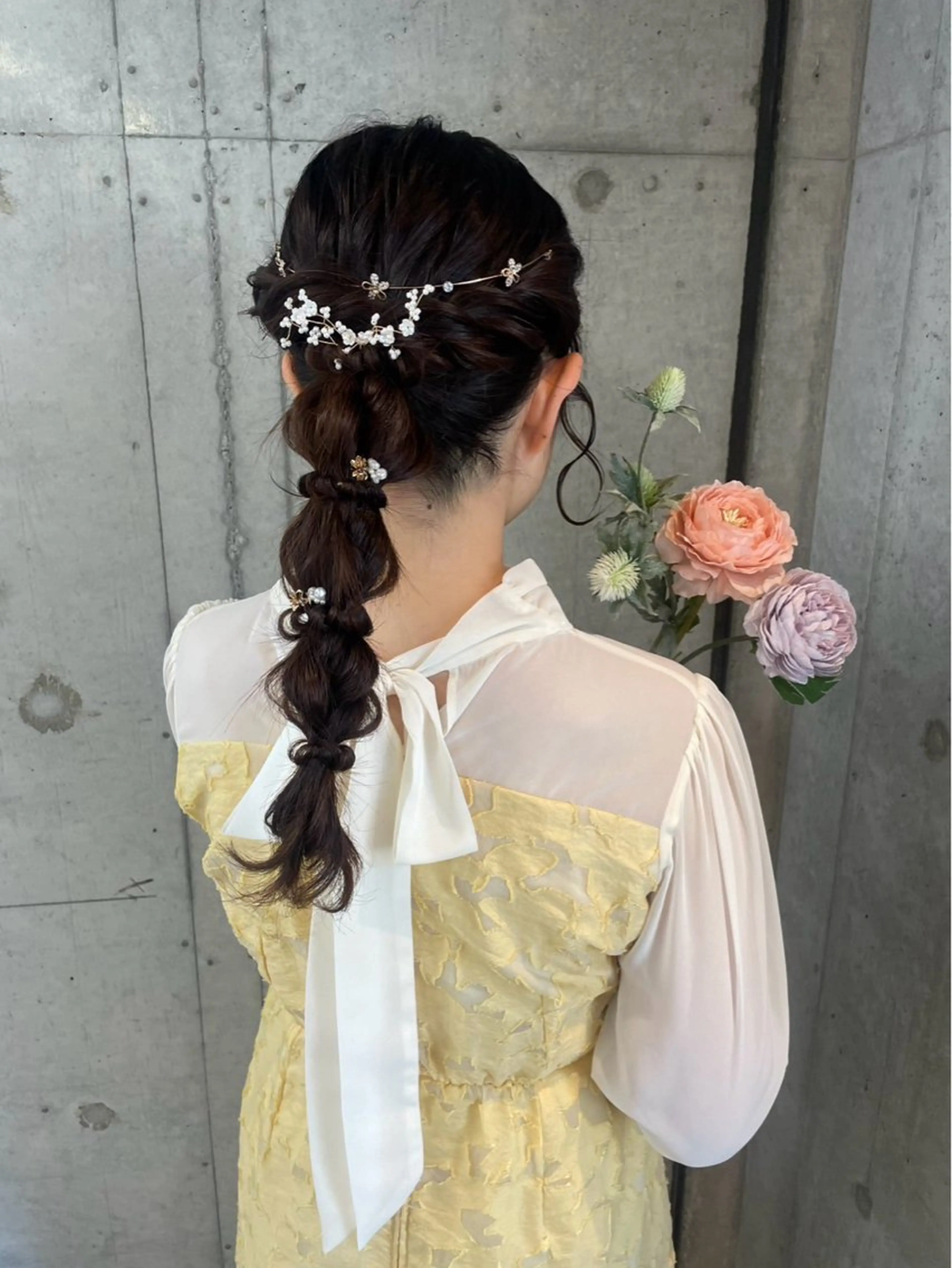 ロング ヘアアレンジ ヘアセット Reve resort所属・美髪× ヘアセット✨Araiのヘアスタイル