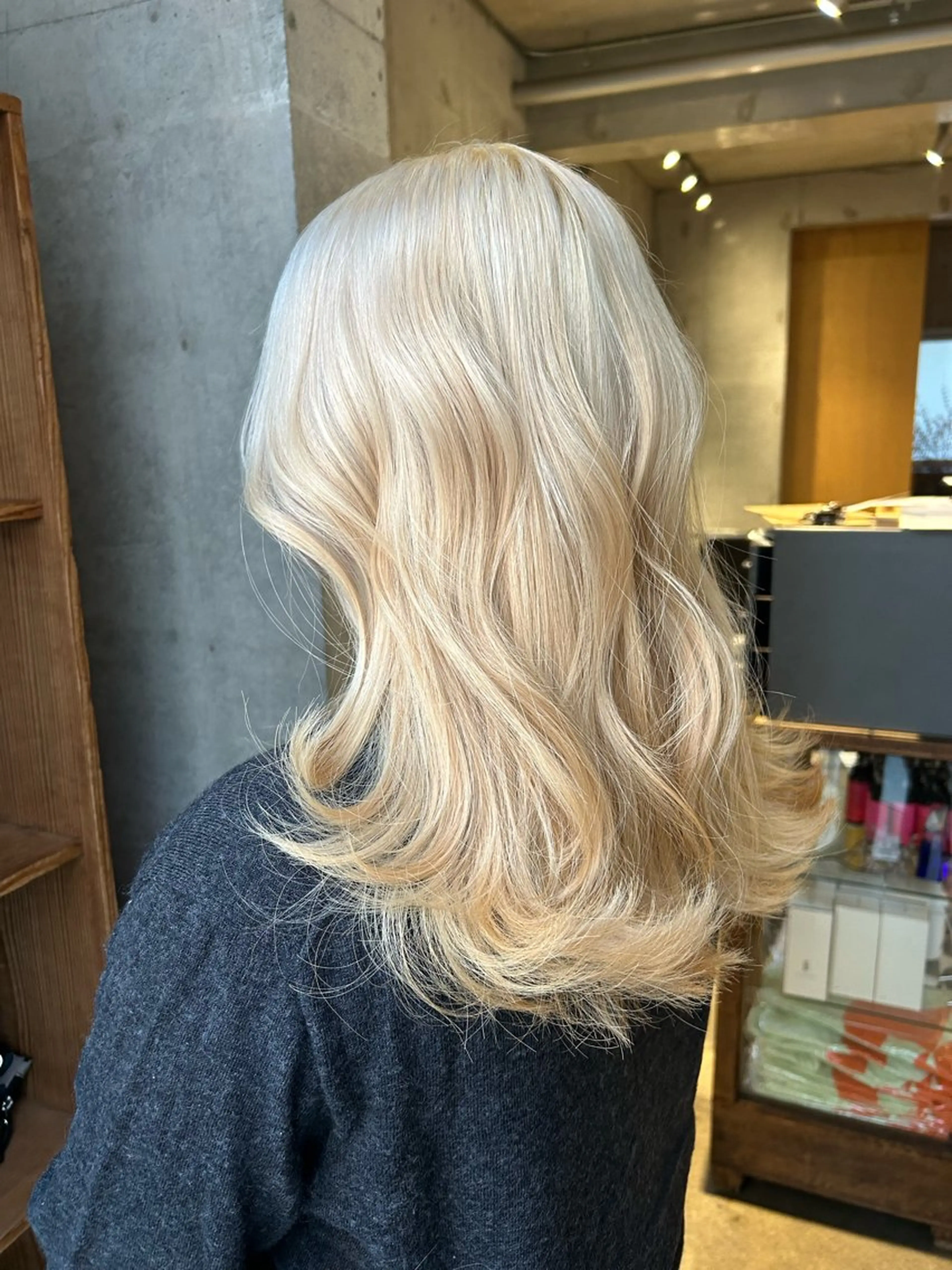 ミディアム ohasi yunaのヘアスタイル