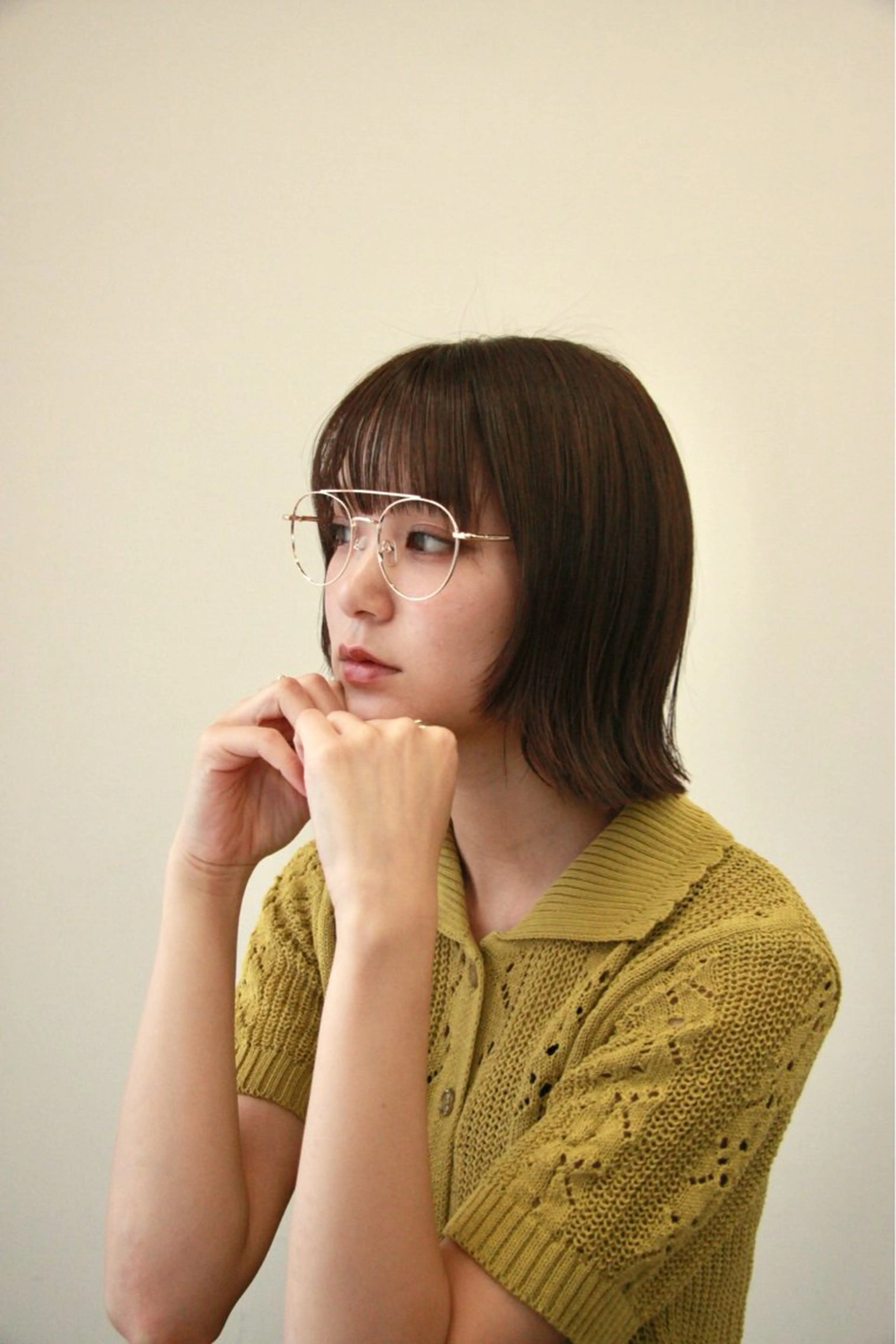 【ボブ】【10～30代のみ】21日8時からご案内可能です！カットモデル/ボブ/レイヤーボブ   長さ5.6cm以上カットの写真