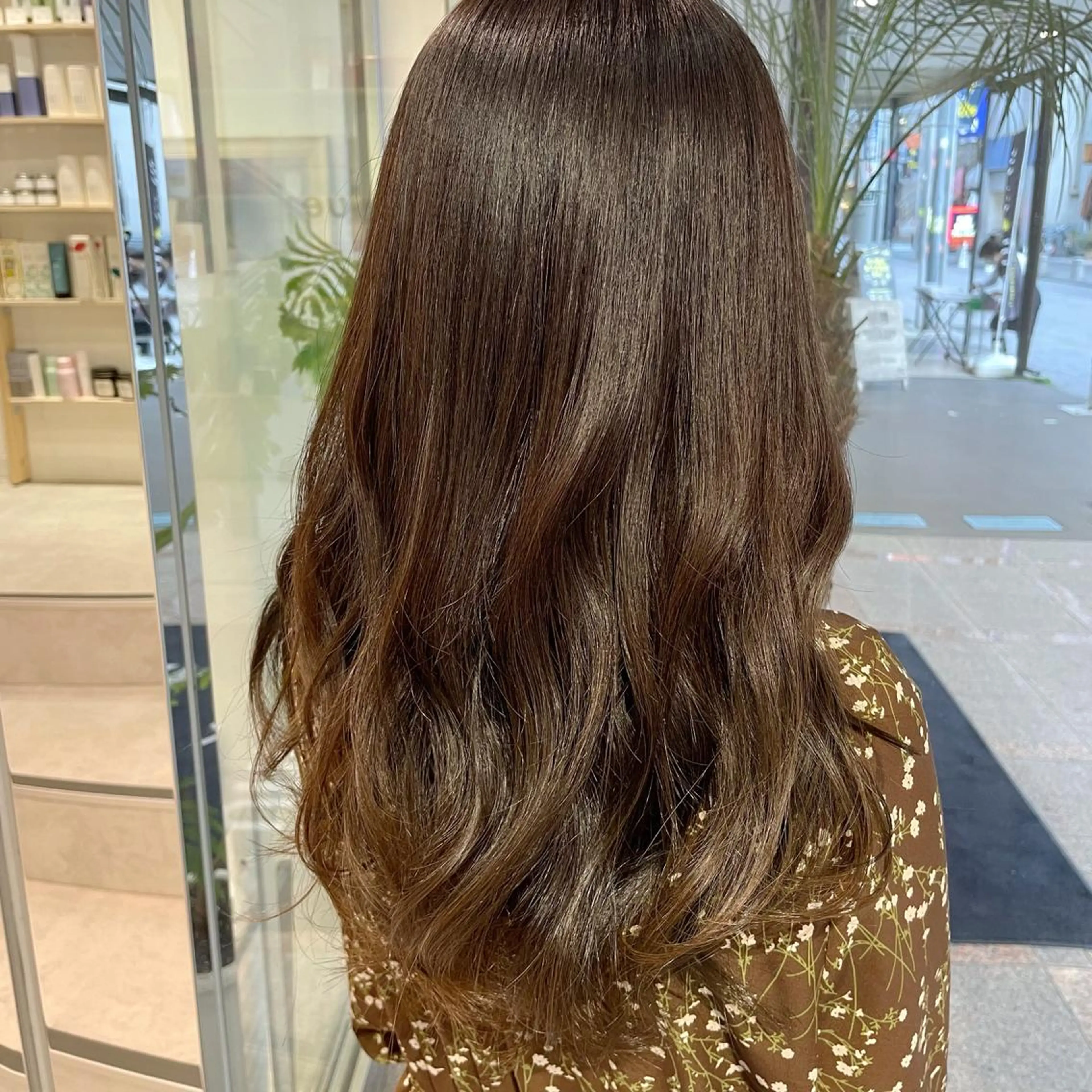 ロング カラー ヘアカラー これた🧸ヘアメ職人 ♡髪質改善♡カラーのヘアスタイル