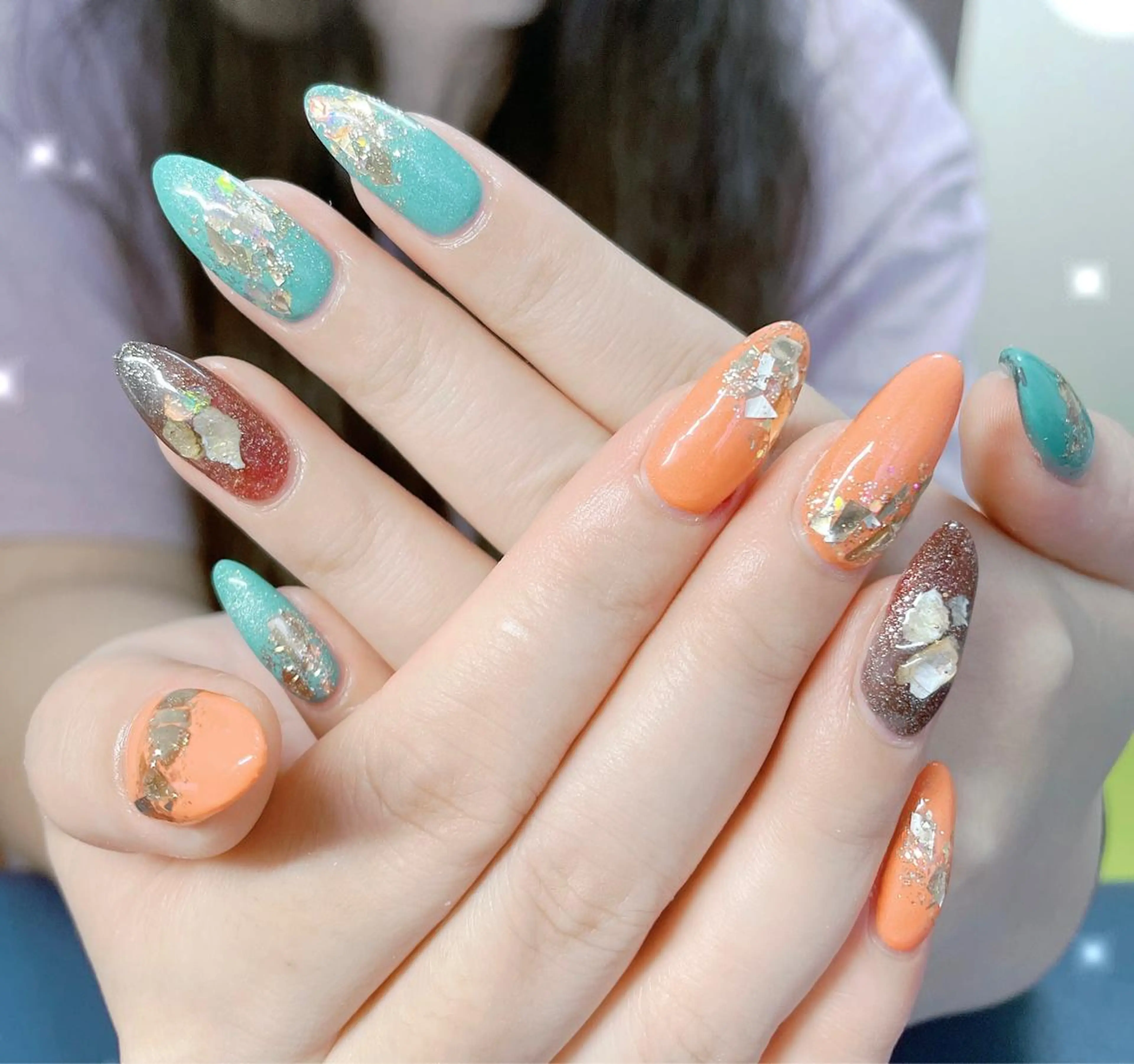 ネイル スカルプネイル Sunnynail  サニーのネイルデザイン