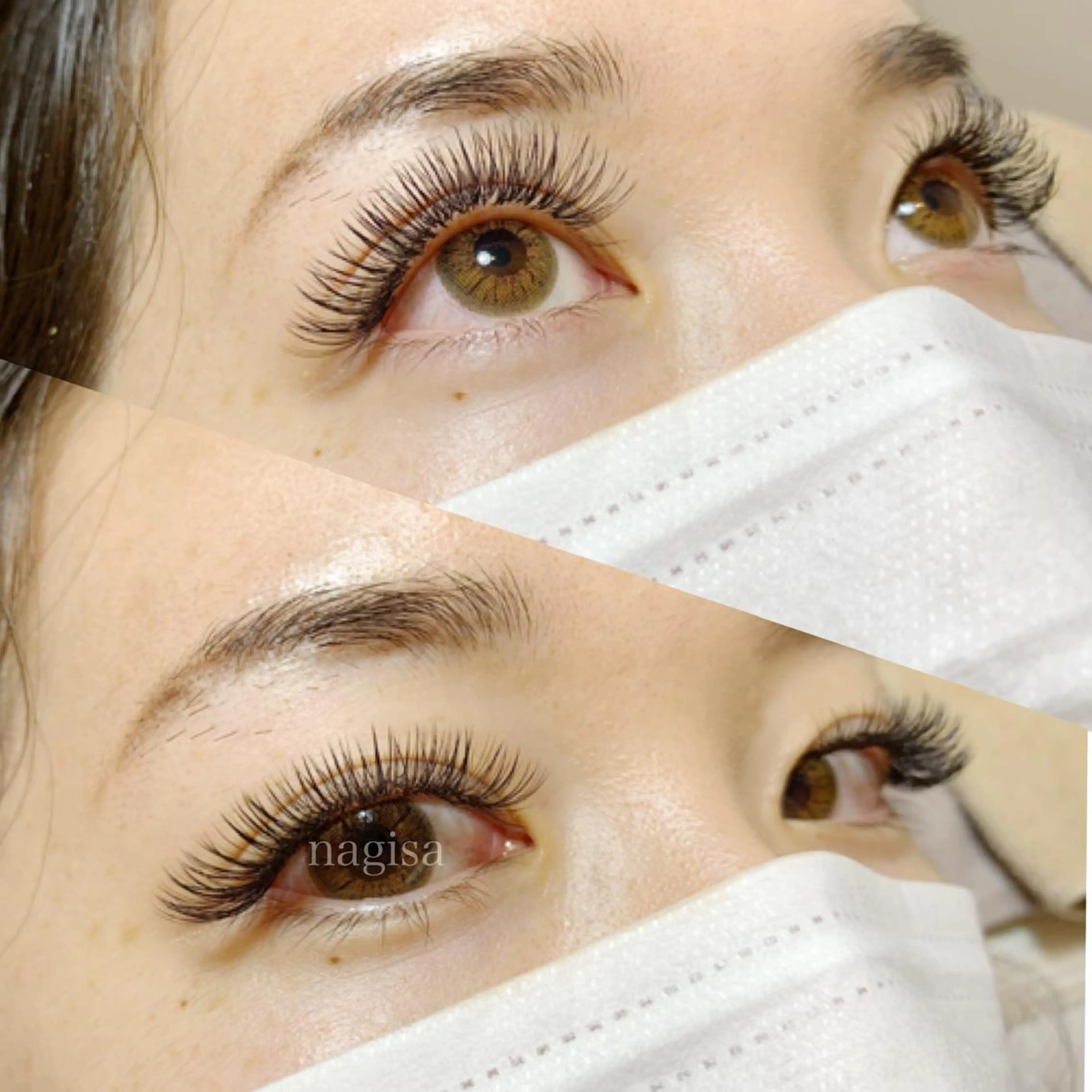 マツエク・マツパ ボリュームラッシュ FEEL LASH所属・♡Nagisa.S ♡のマツエク・マツパデザイン