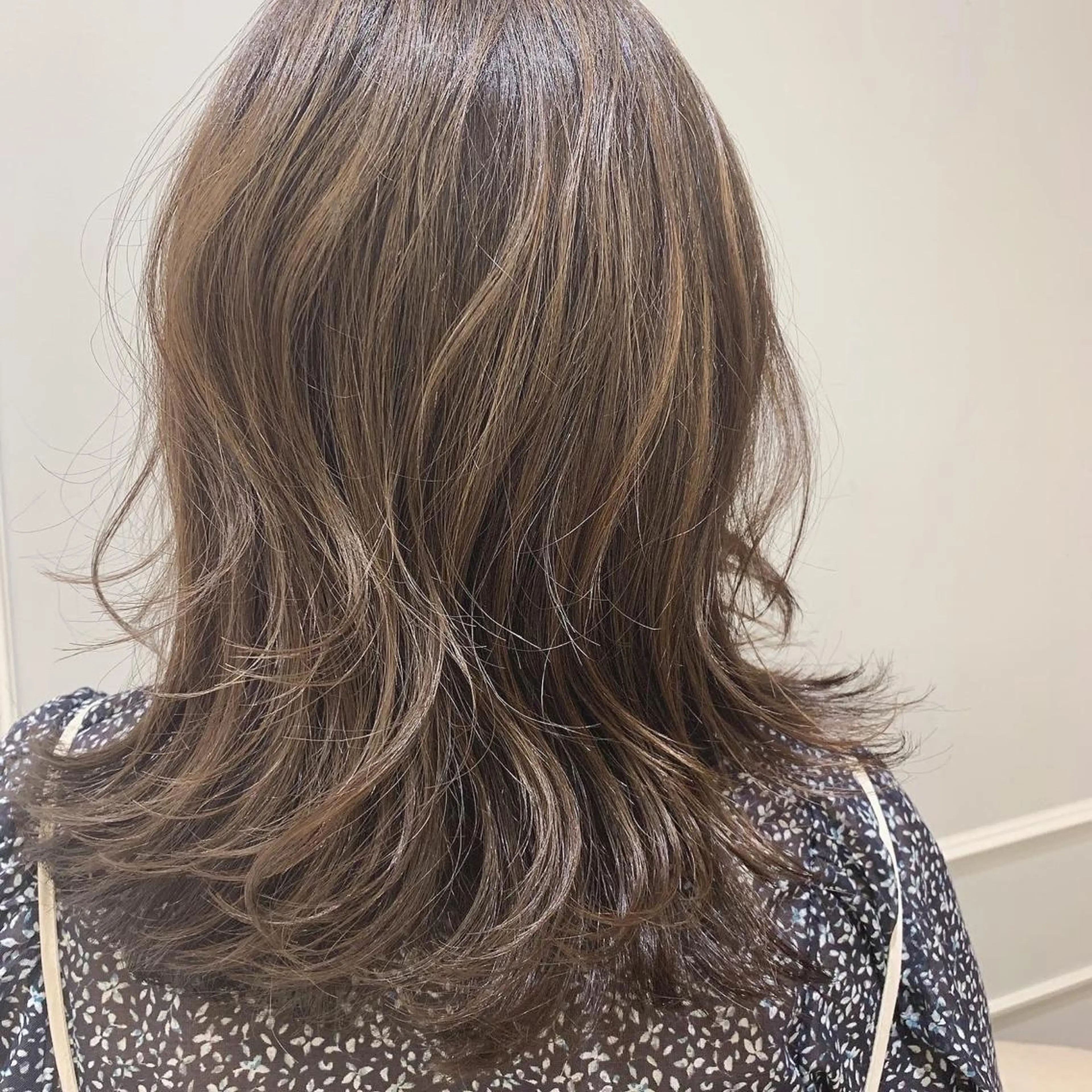 カラー ハイライトカラー 似合わせカット🌷関 郁美🌷のヘアスタイル