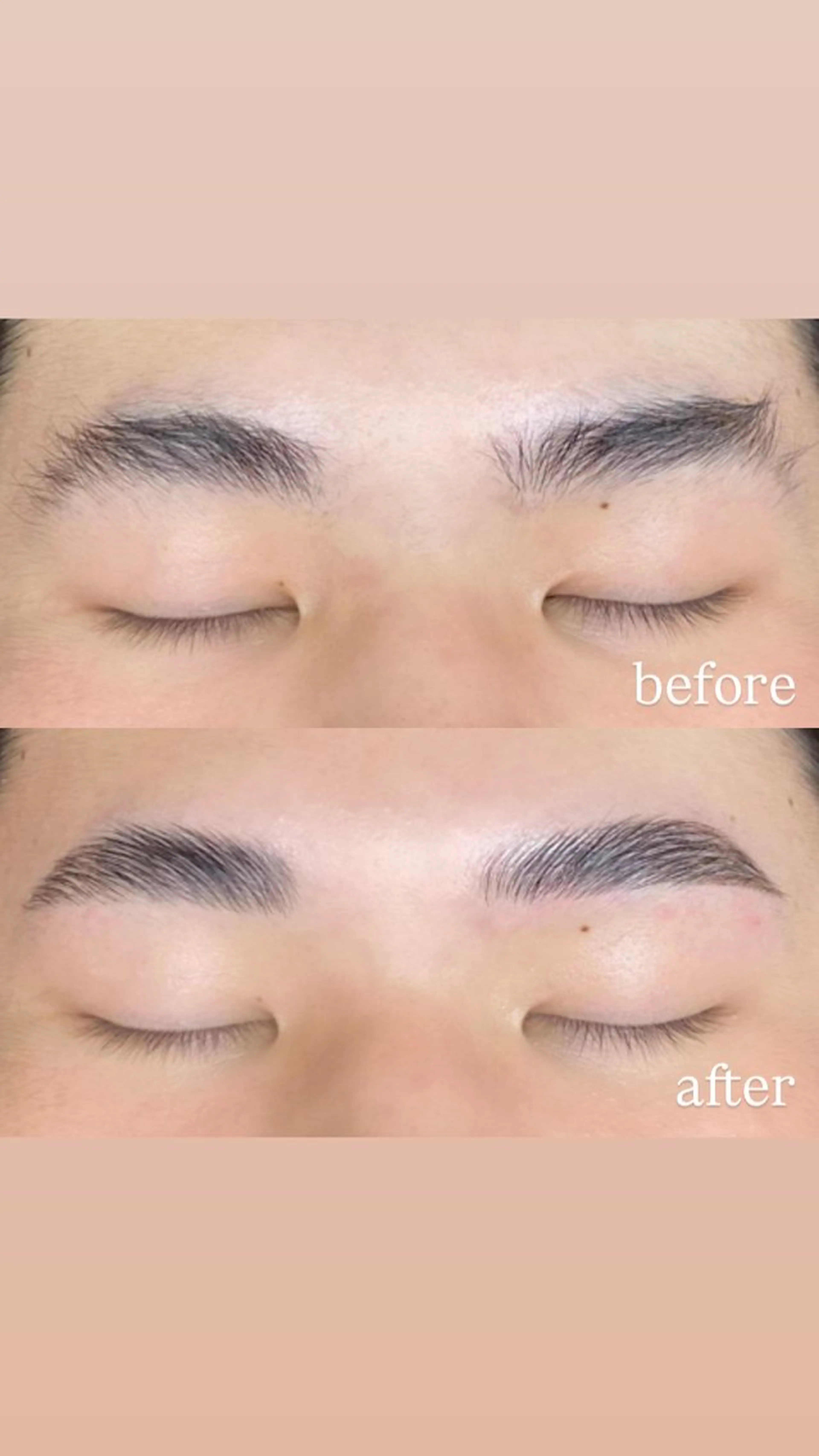 アイブロウ om's　eye 楓香のマツエク・マツパデザイン