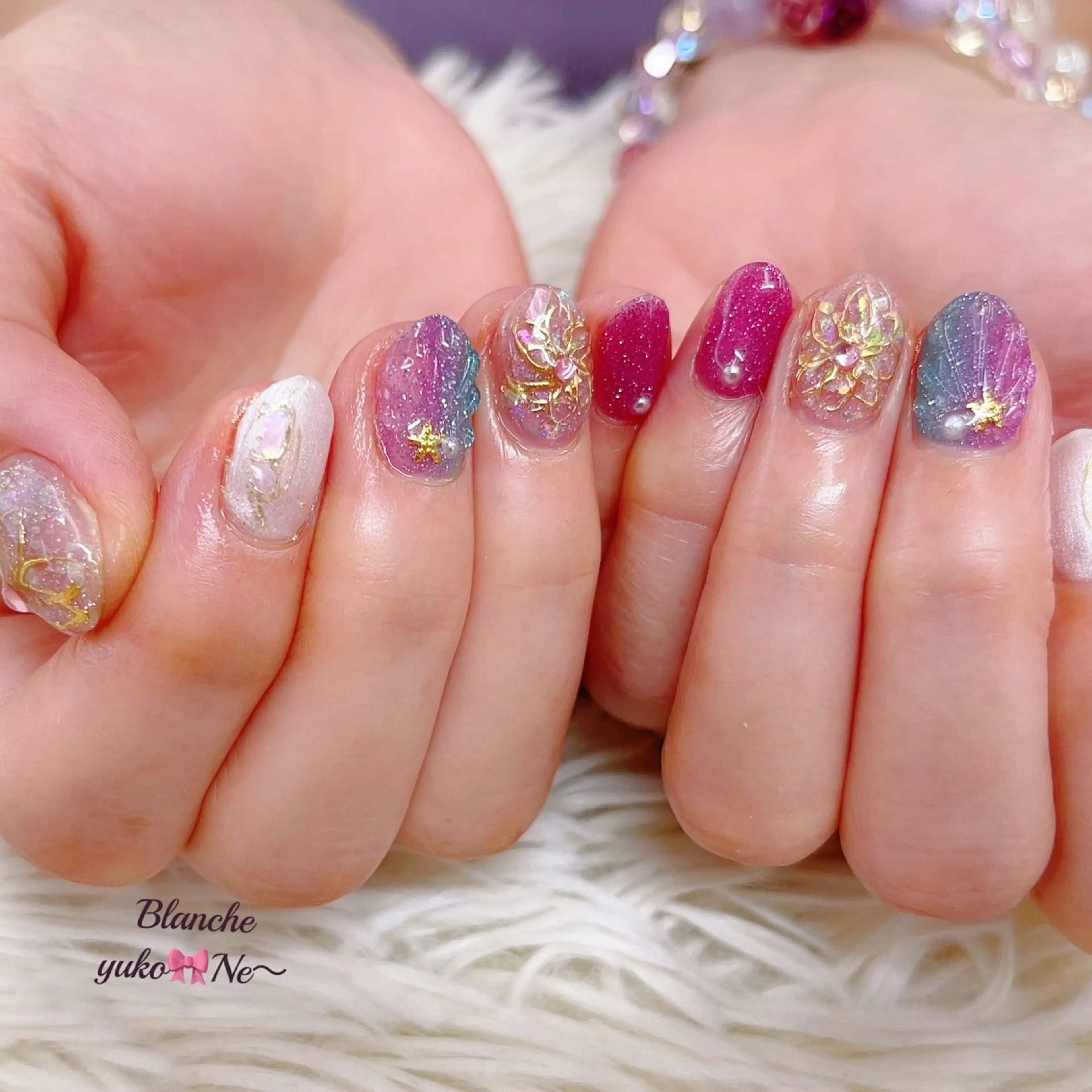 ネイル ネイルサロン　Lian所属・Lian Yulilianのネイルデザイン