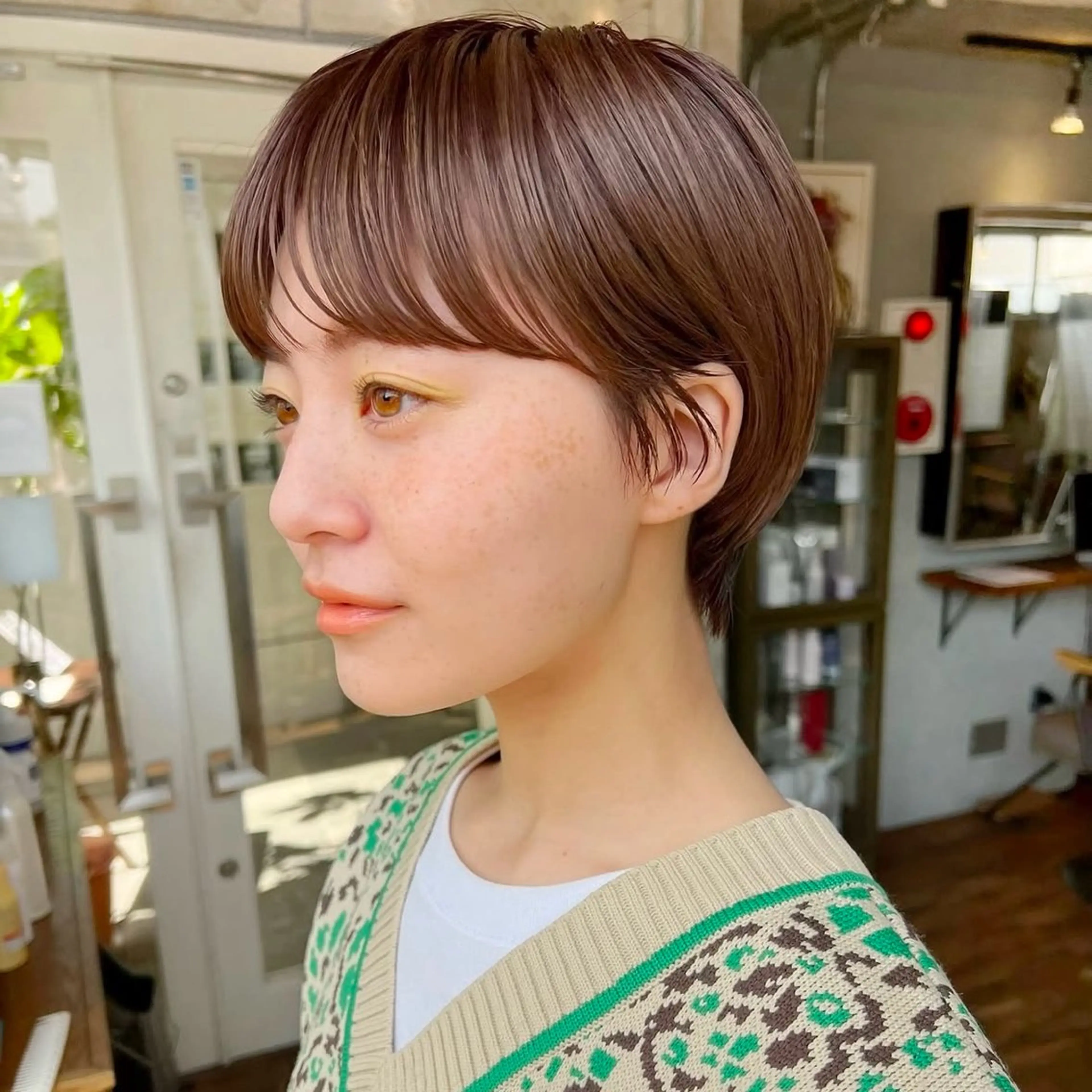 ショート カラー ☑️aiko【艶 カラー・ショート募】のヘアスタイル