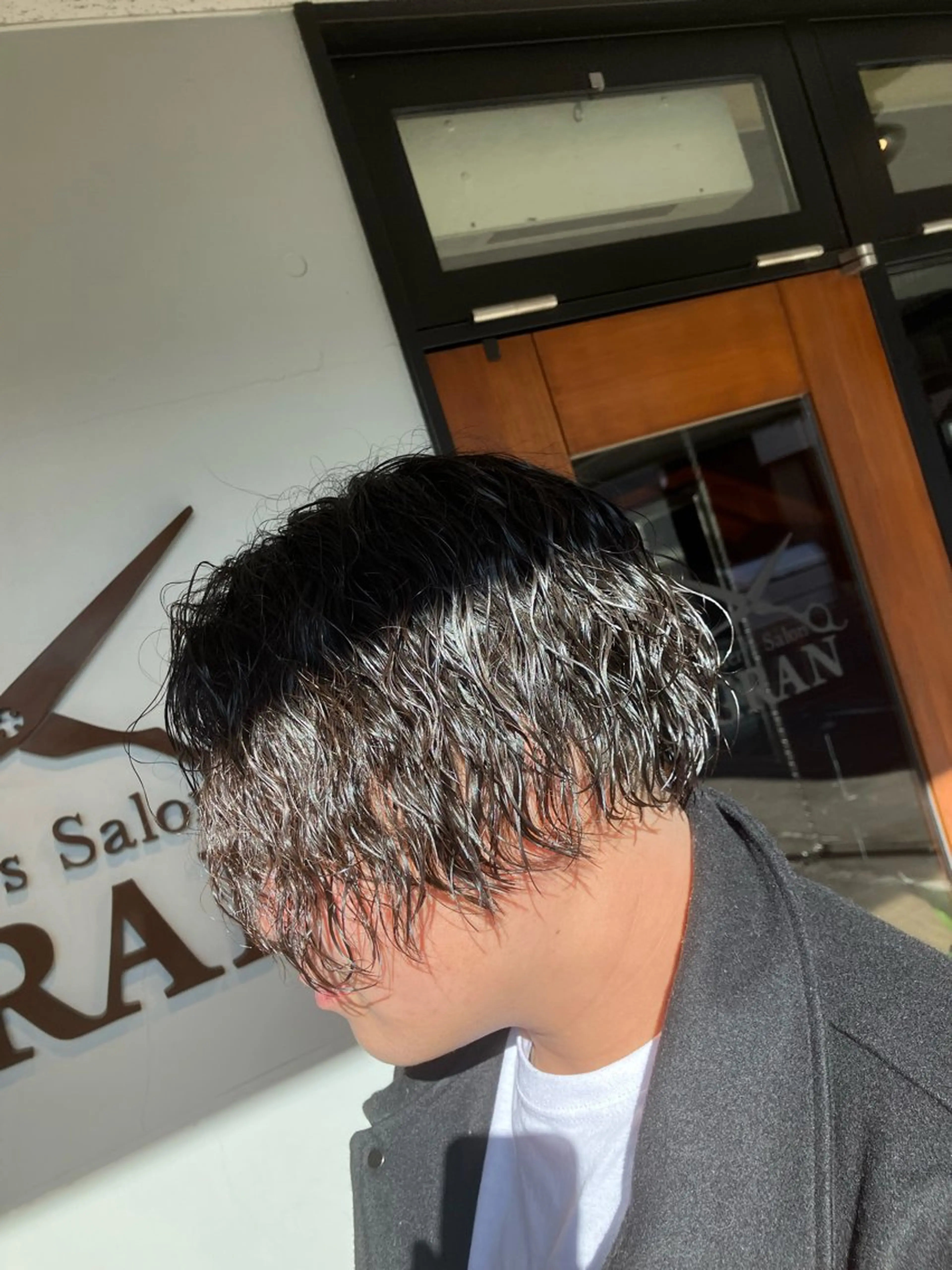 ショート パーマ Men's Salon GRAN 矢巾店所属・佐々木 真吾のヘアスタイル
