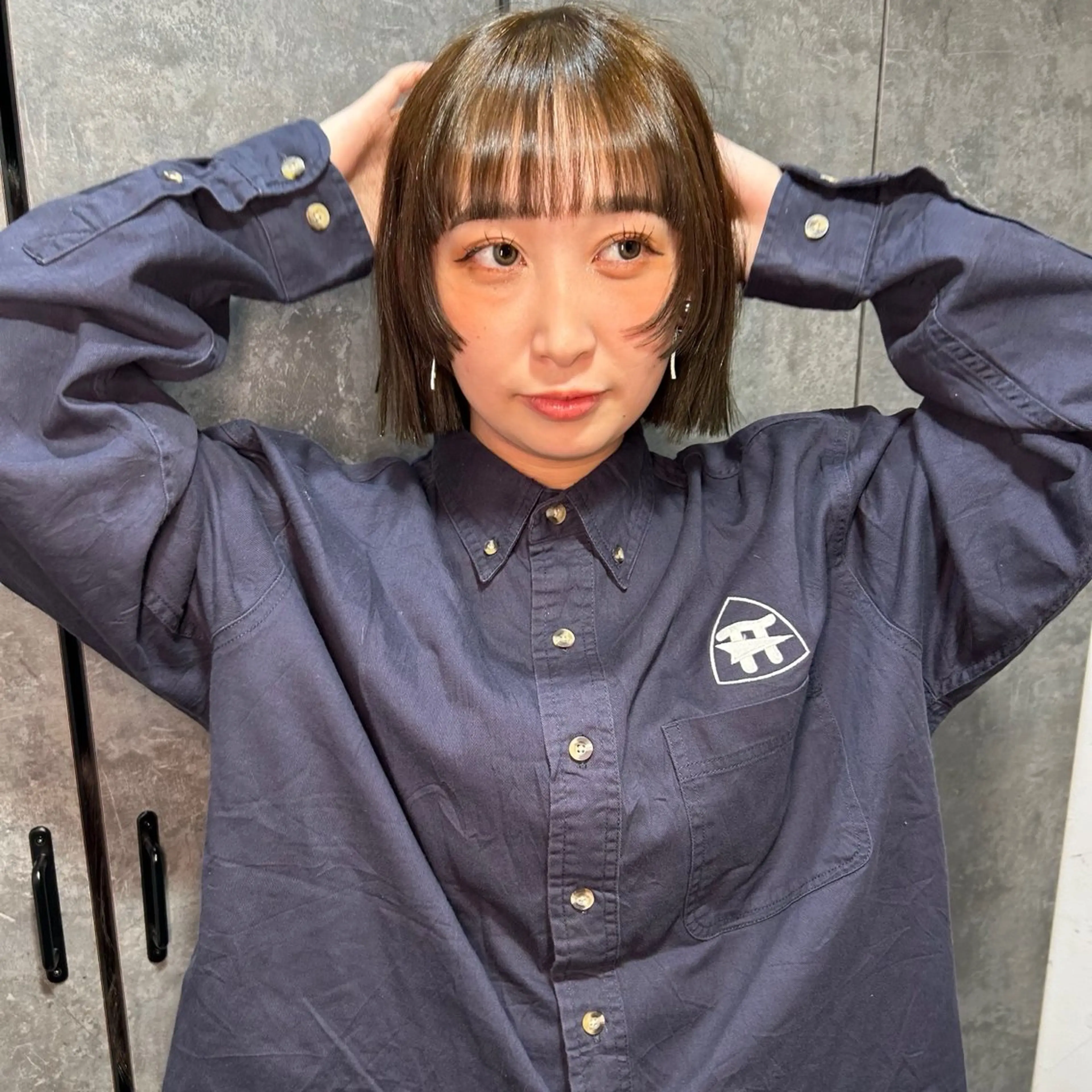 ショート 姫カット land所属・透明感カラー/レイヤ ー🌙Honokaのヘアスタイル