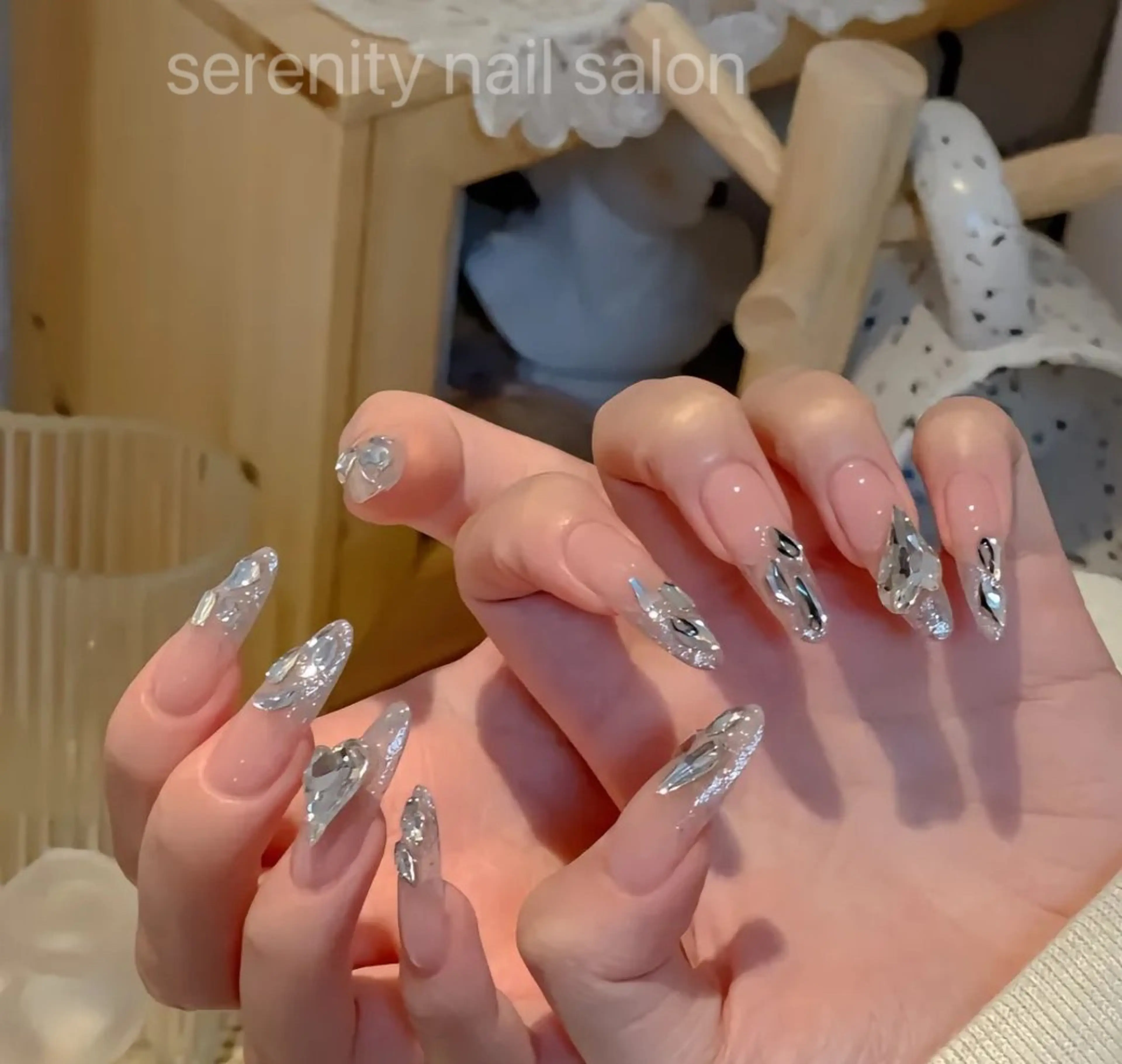 ネイル ✨Serenity ワンホンネイルのネイルデザイン