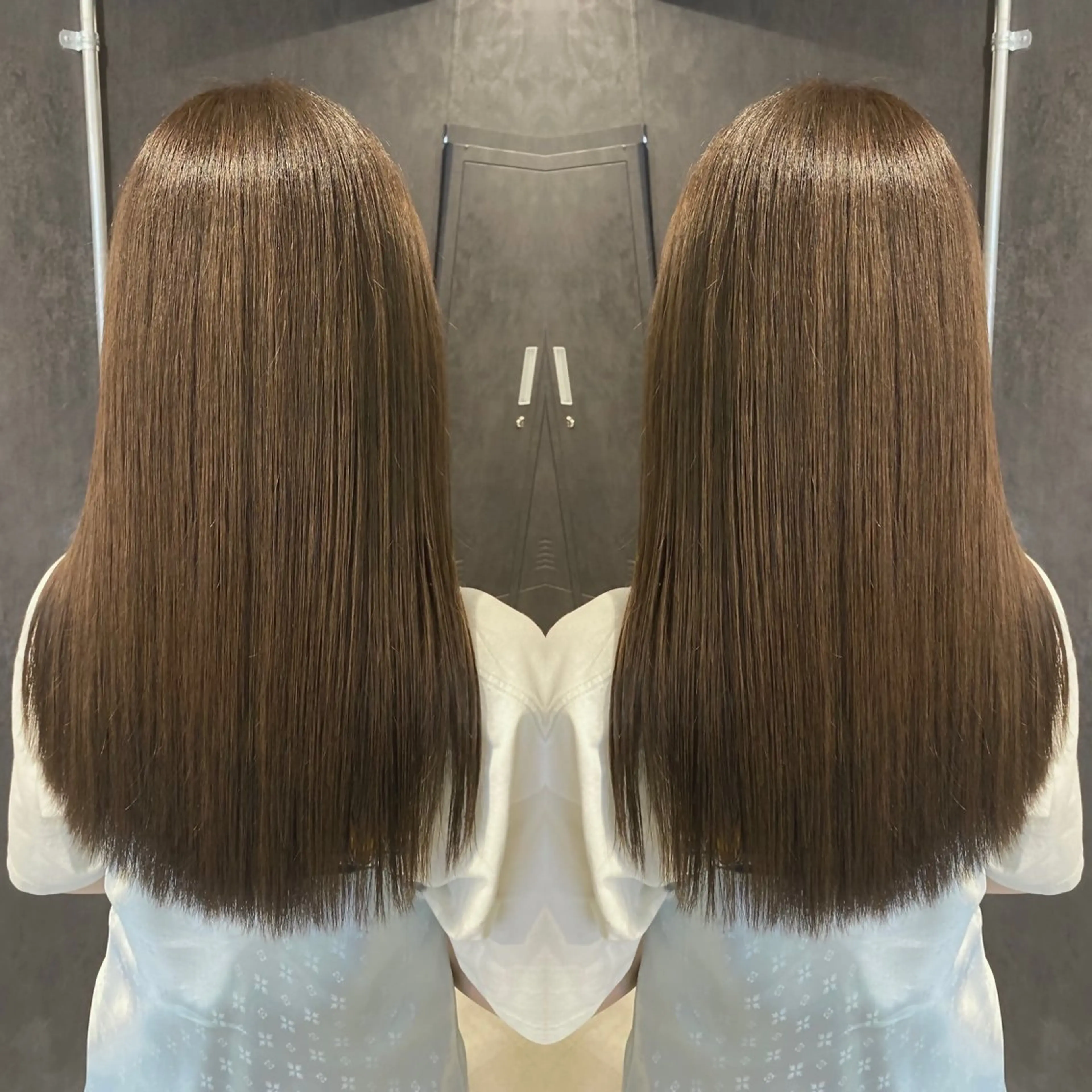 ロング カラー カット トリートメント tocca 💜石田愛結💜のヘアスタイル