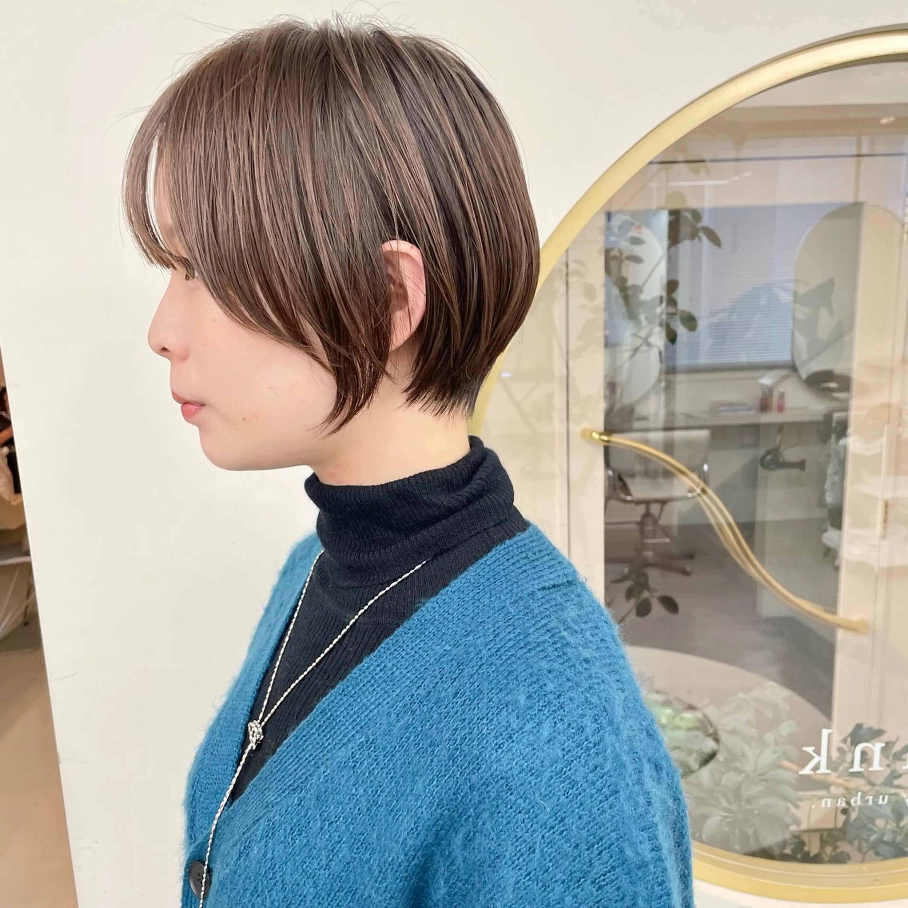ショート カラー 丸みショート くびれヘア ショートヘア ショート・ボブ ・ウルフ✂︎IMAIのヘアスタイル