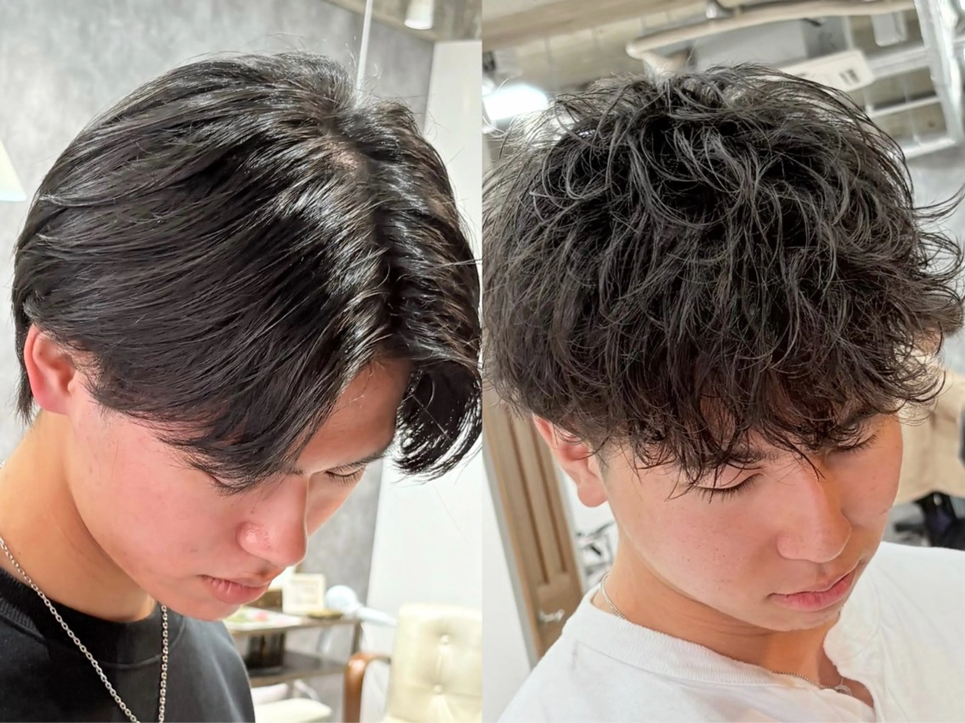 【お得ミニモ価格】men'sカット＋ニュアンス/シャドウパーマ¥11350【津田沼駅】の写真