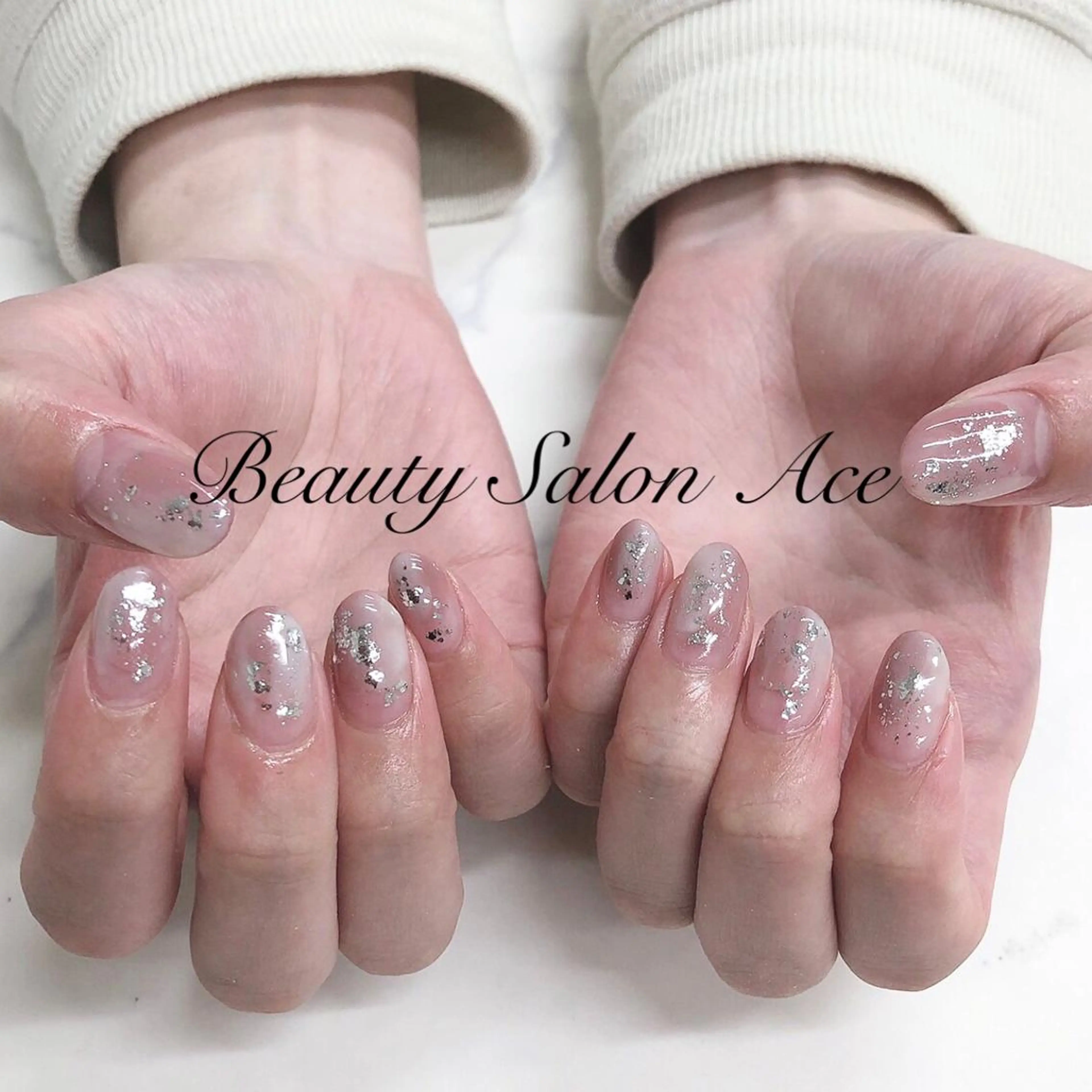 ネイル アートネイル 長さ出し ジェルネイル メンズネイル ニュアンスネイル Beauty Salon Ace(ネイルサロン エース)所属・池袋フィルイン Ace♡長さだしのネイルデザイン