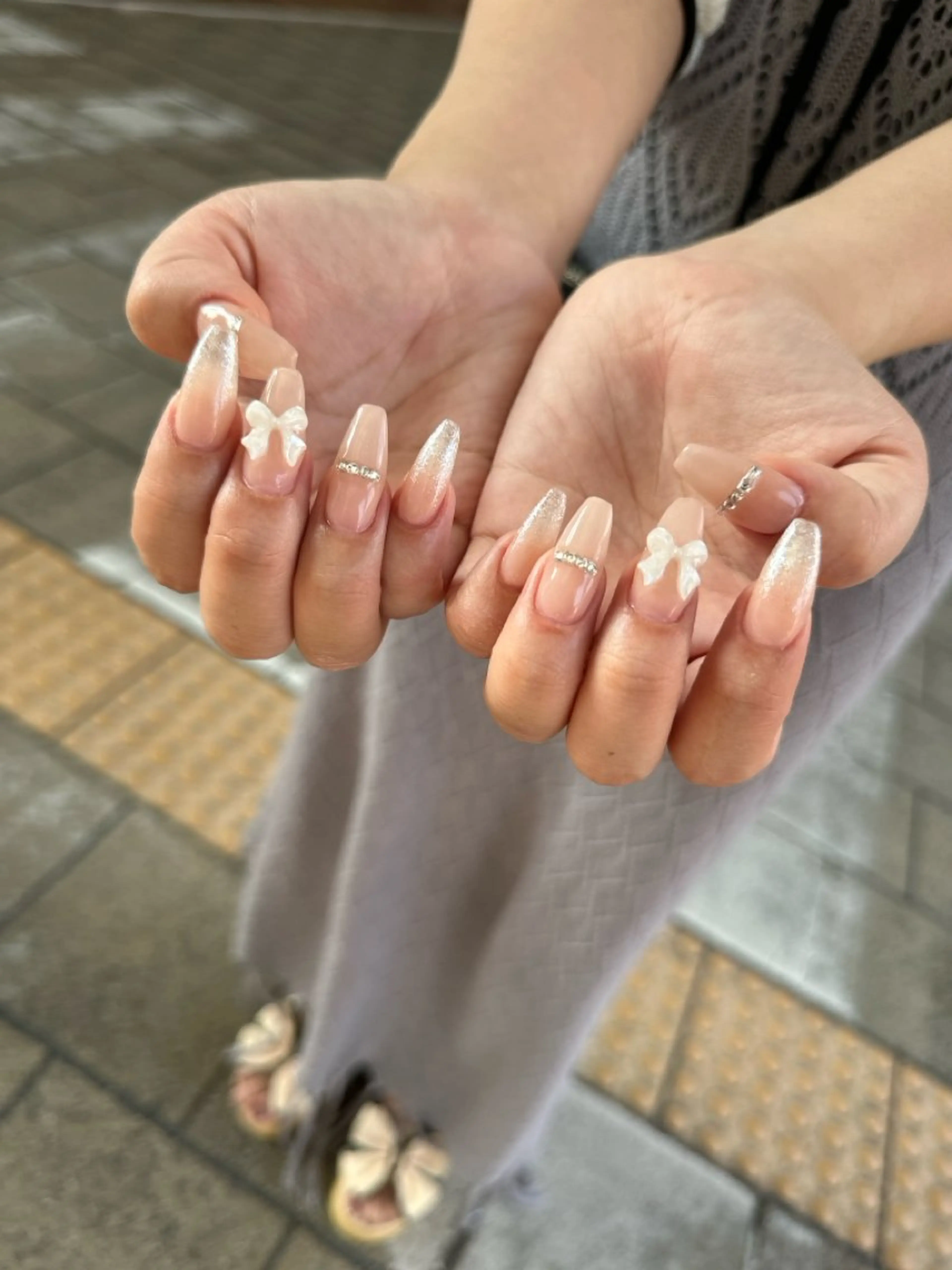 ネイル スカルプネイル ハンドネイル nail salon  ∞ mikanal ∞所属・nailsalon ∞ ﾐｶﾅﾙ ∞のネイルデザイン