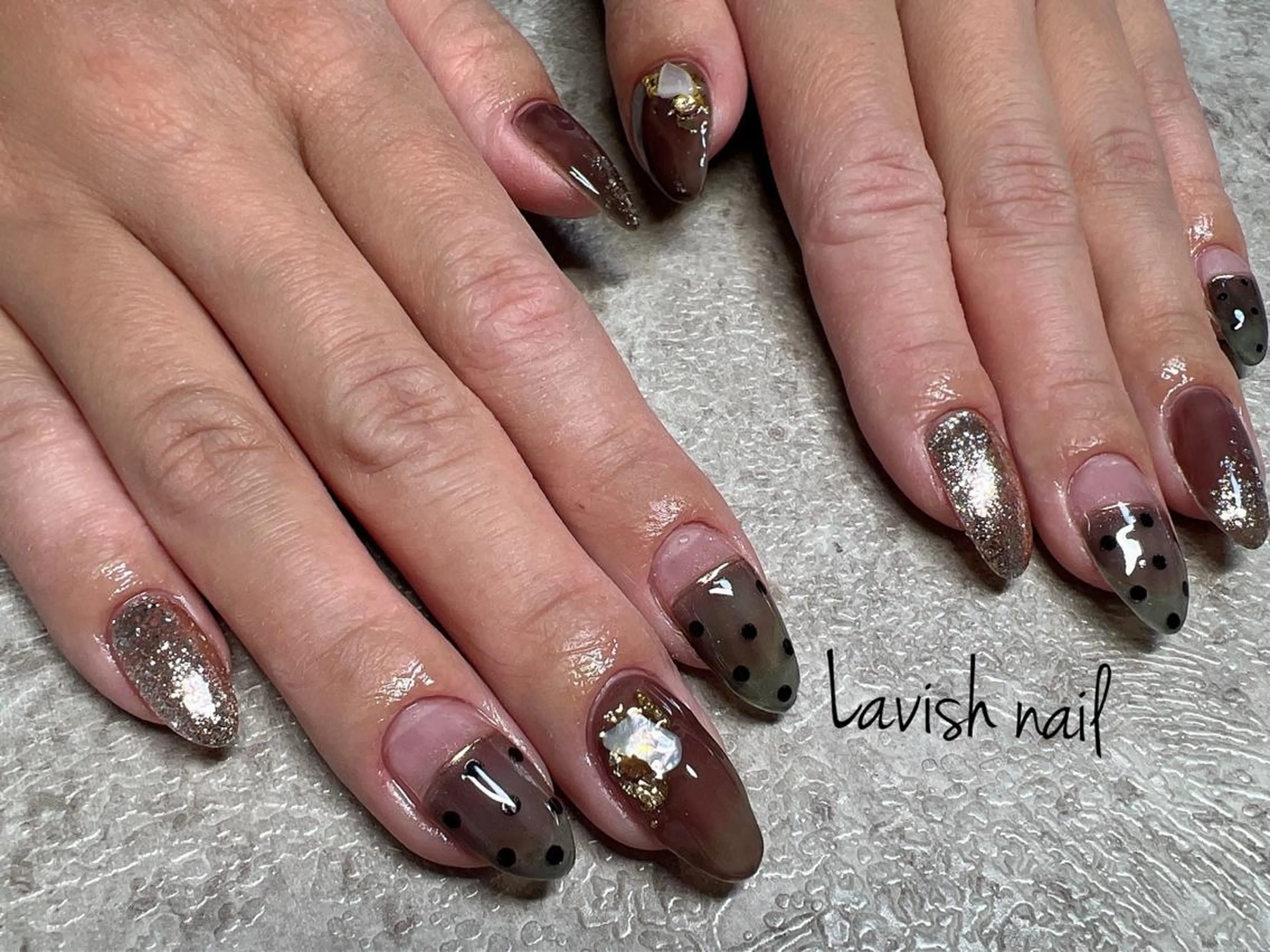 ネイル ハンドネイル Lavish nailのネイルデザイン