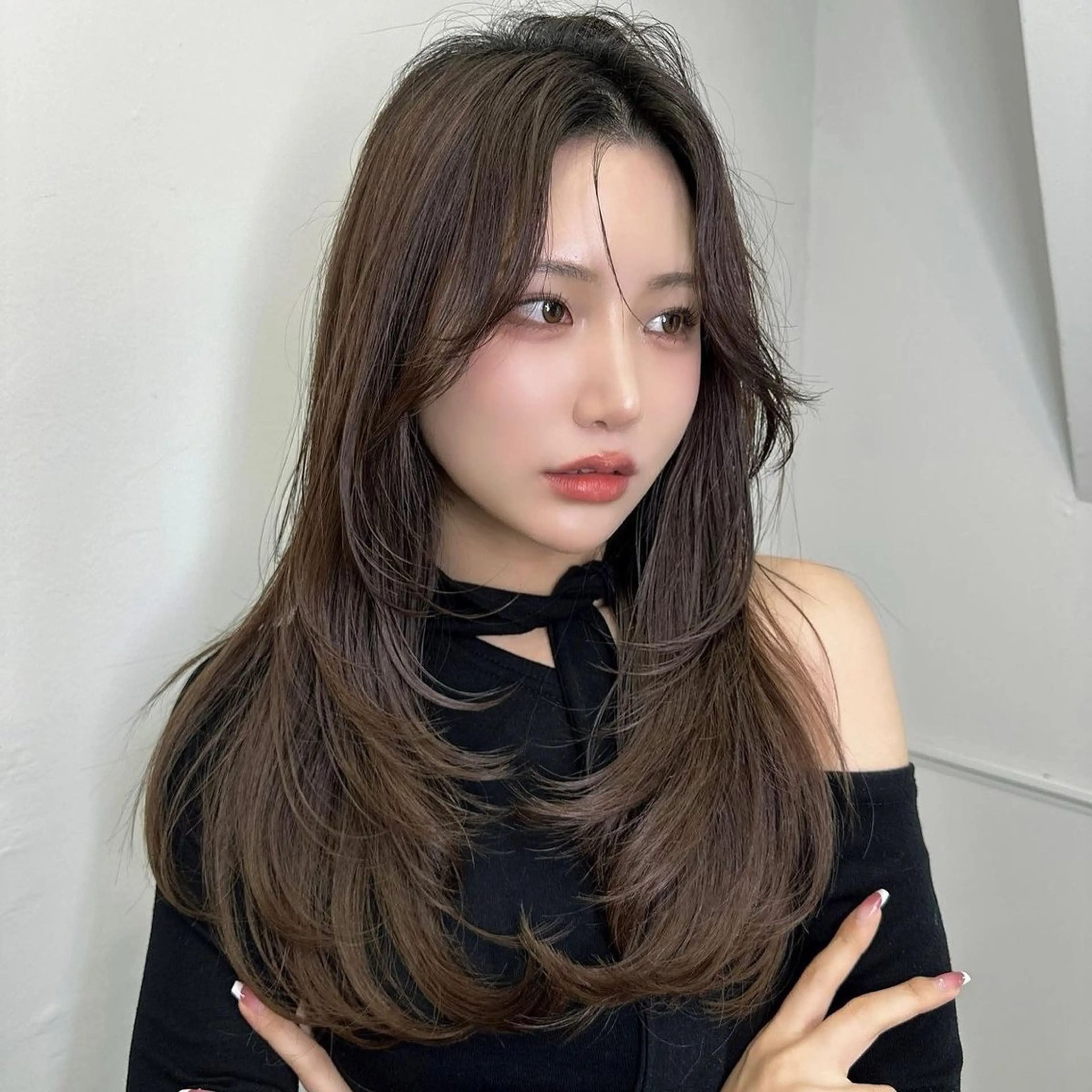 ミディアム 廣田 悠太のヘアスタイル