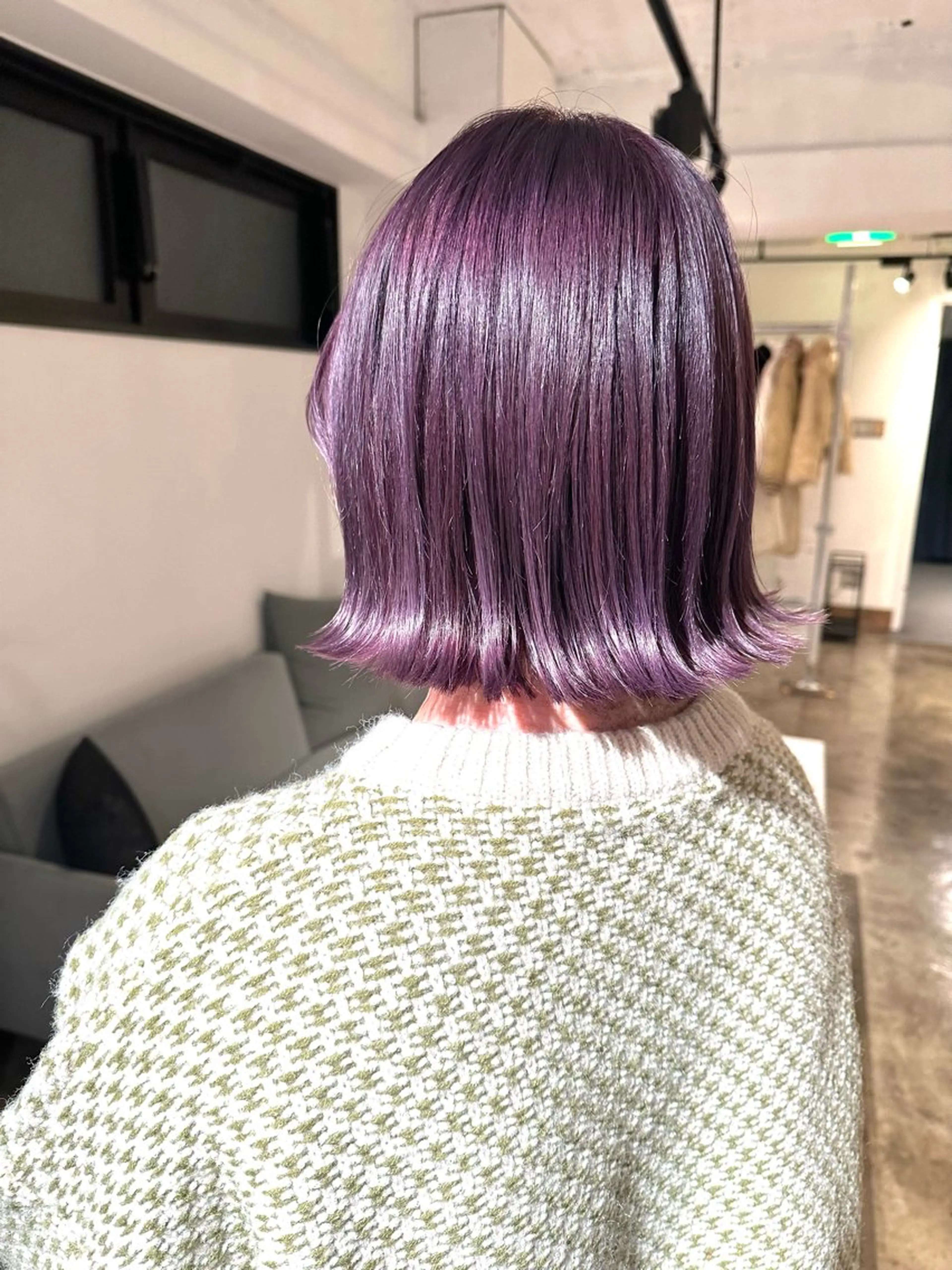 ミディアム カラー etore 矢場町 南沙希のヘアスタイル