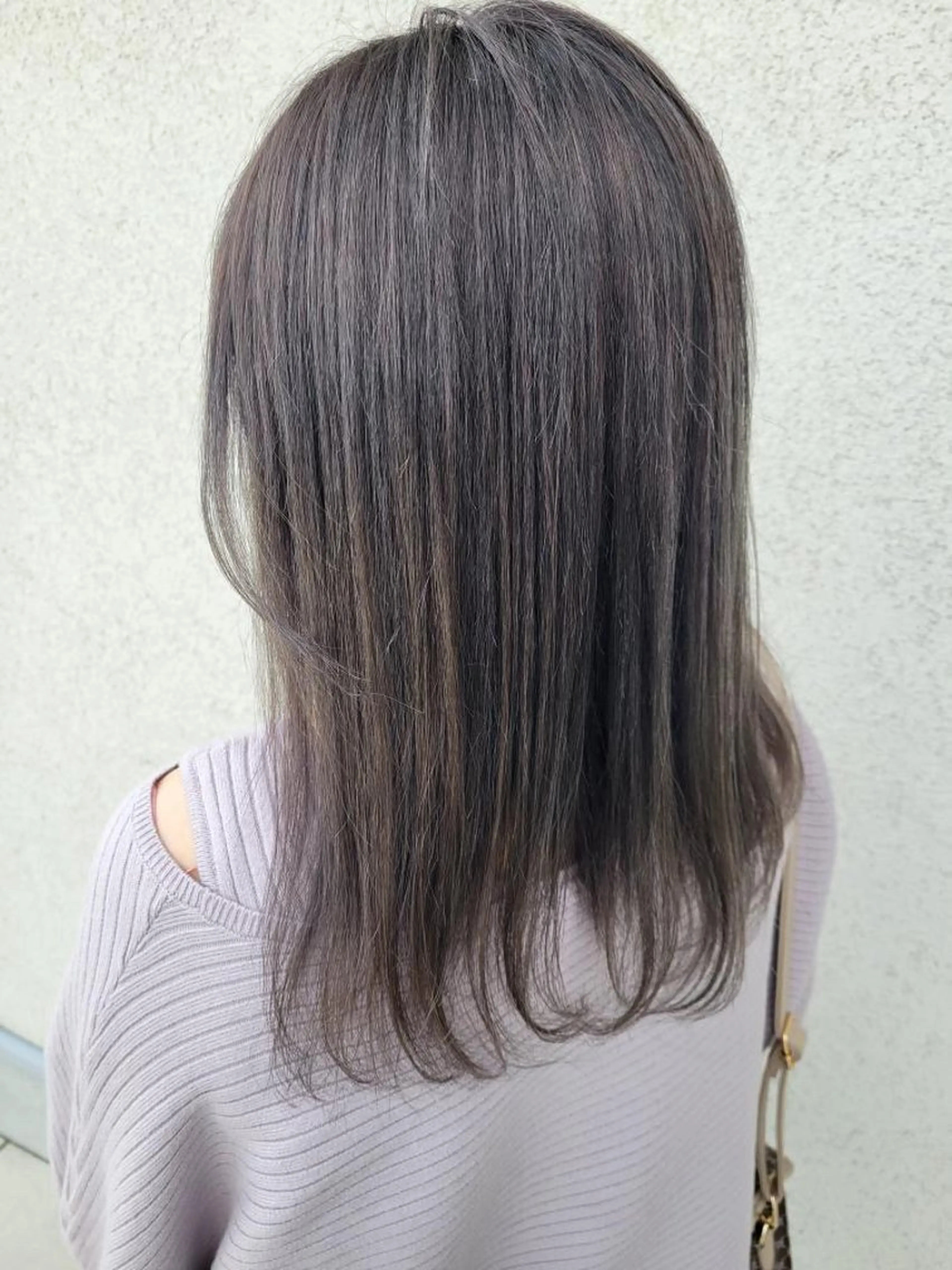 セミロング カラー Hair & Beauty the B 岡崎店所属・山口 安美のヘアスタイル