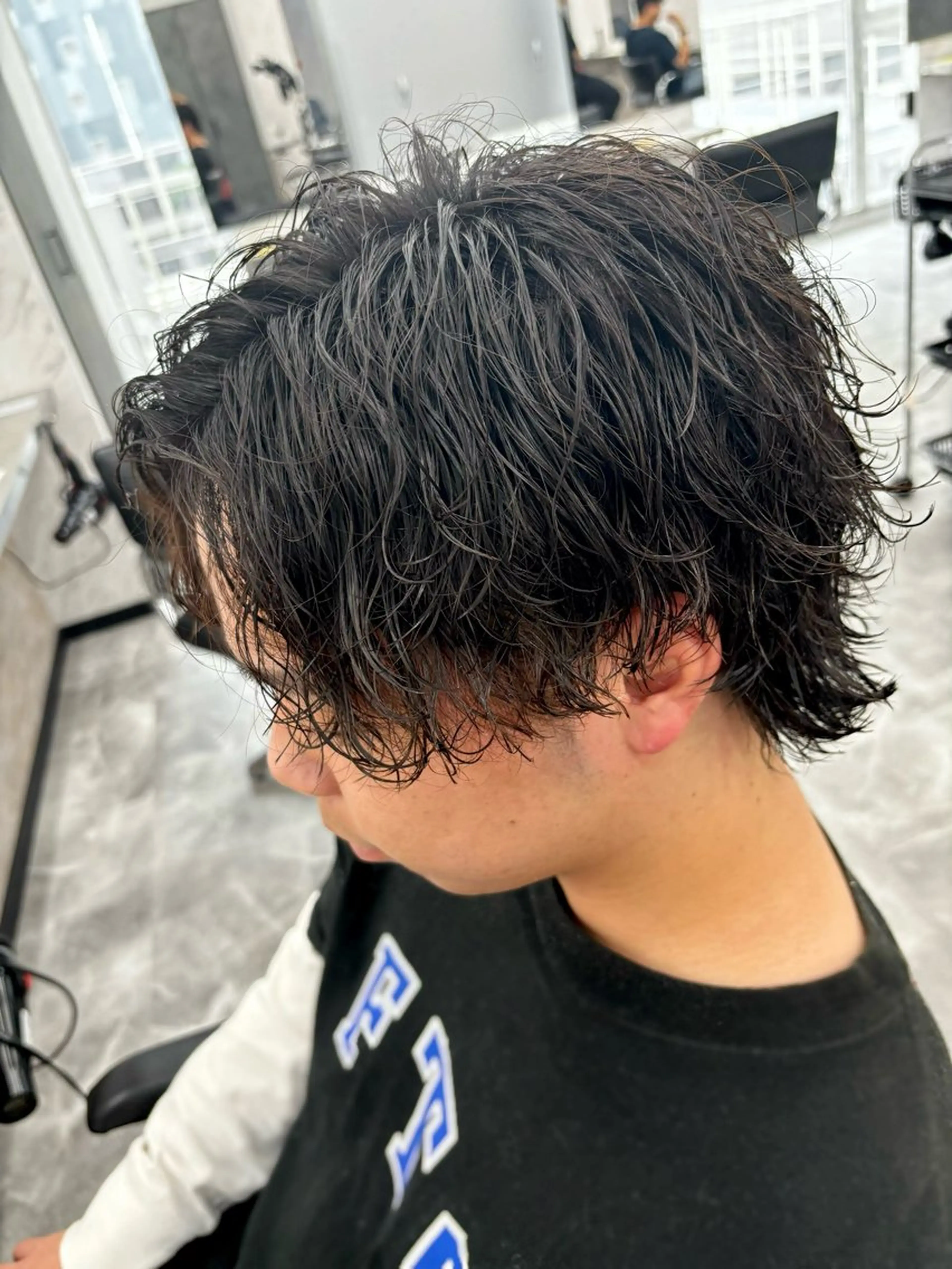 メンズ メンズウルフカット ウルフカット HOMME BLANCHE'所属・💫メンズカット💫 Natsukiのヘアスタイル
