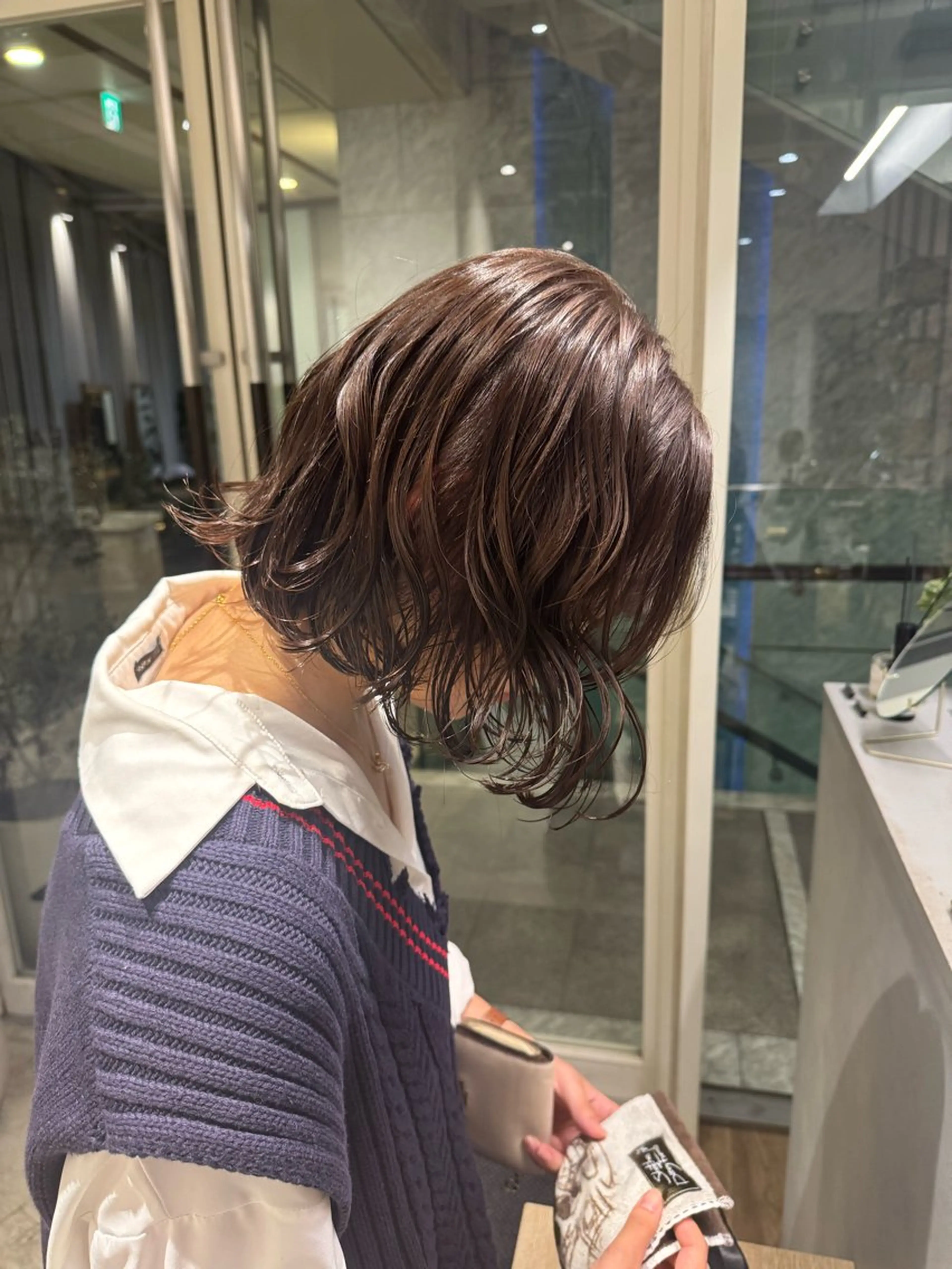 ミディアム ryona🎀 /レイヤーカットのヘアスタイル