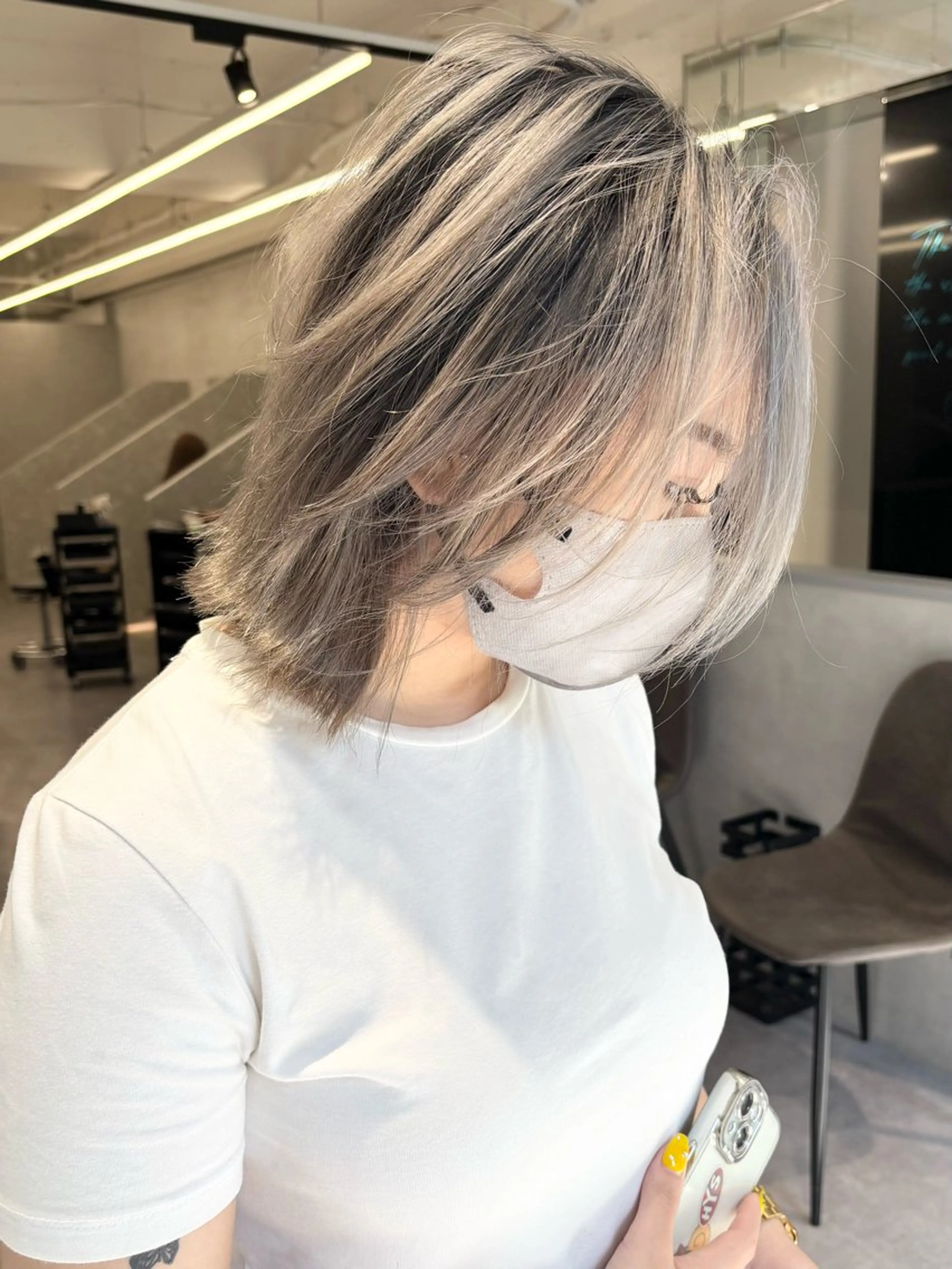 【ご新規様限定クーポン】外国人風カラー☆バレイヤージュ#ダブルカラー#バレイヤージュ#外国人風カラの写真