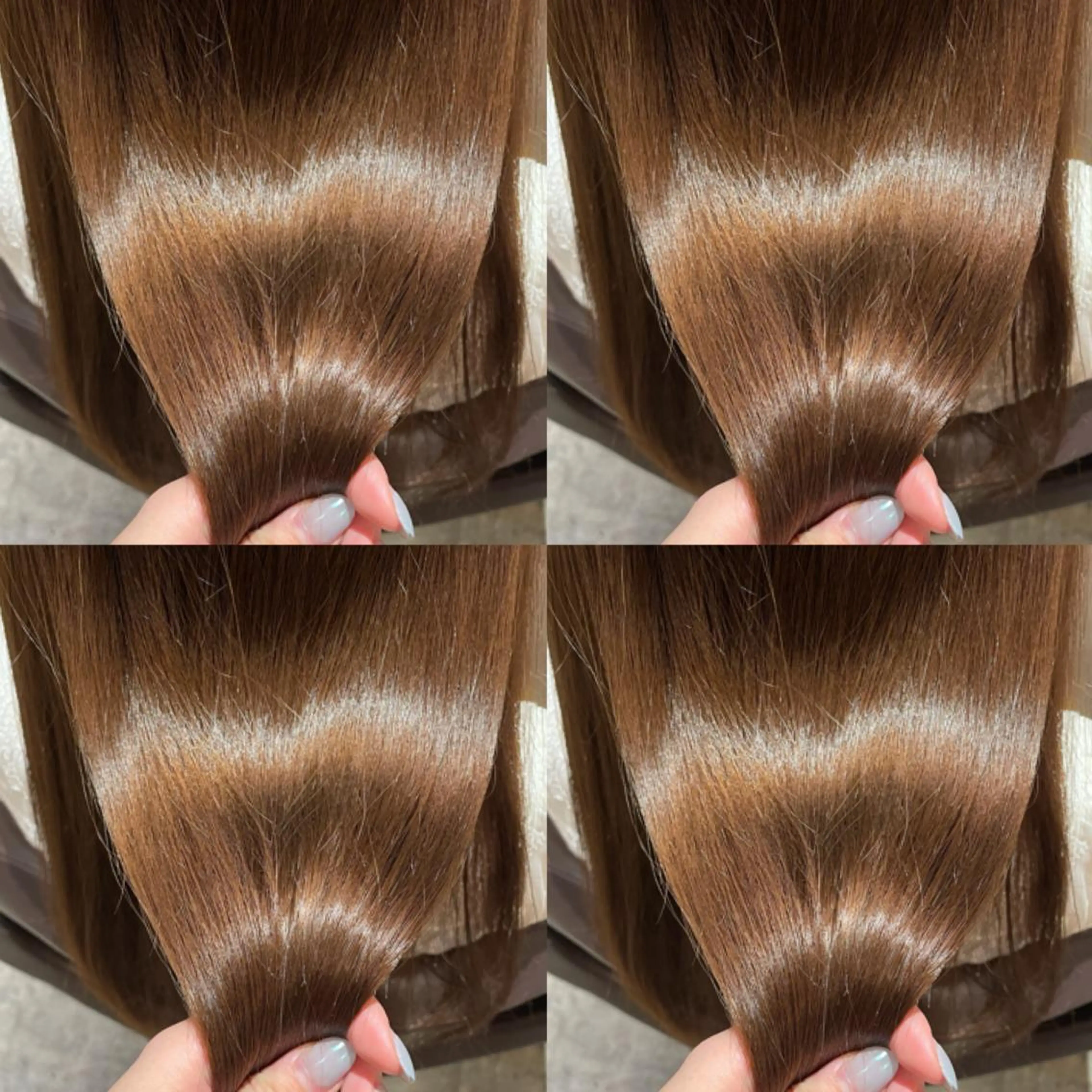 ミディアム カラー トリートメント 艶カラー🦋髪質改善 🫧MINAMIのヘアスタイル
