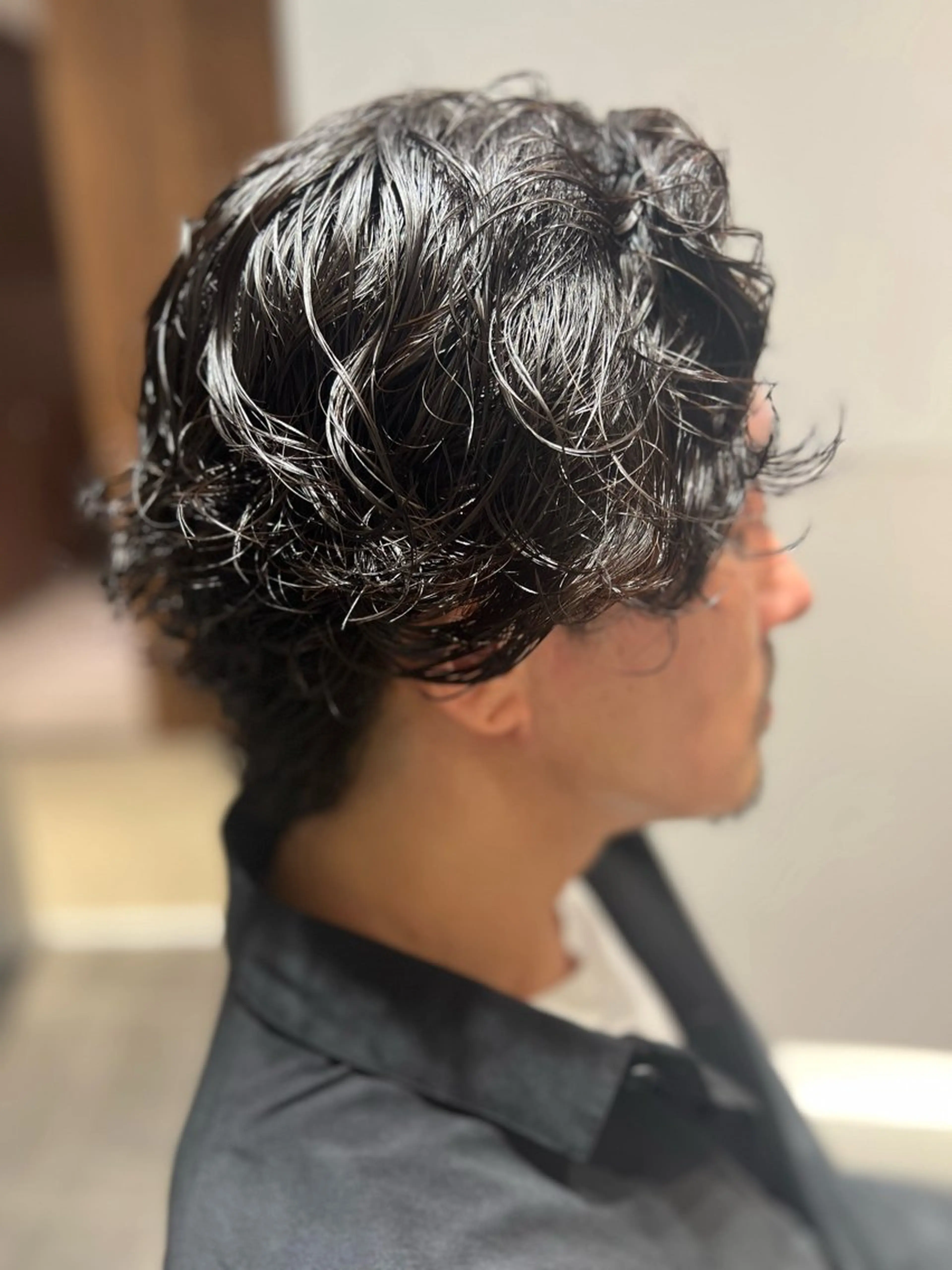 ミディアム ミディアムパーマ カット SALOWIN上野店 yoshiのヘアスタイル